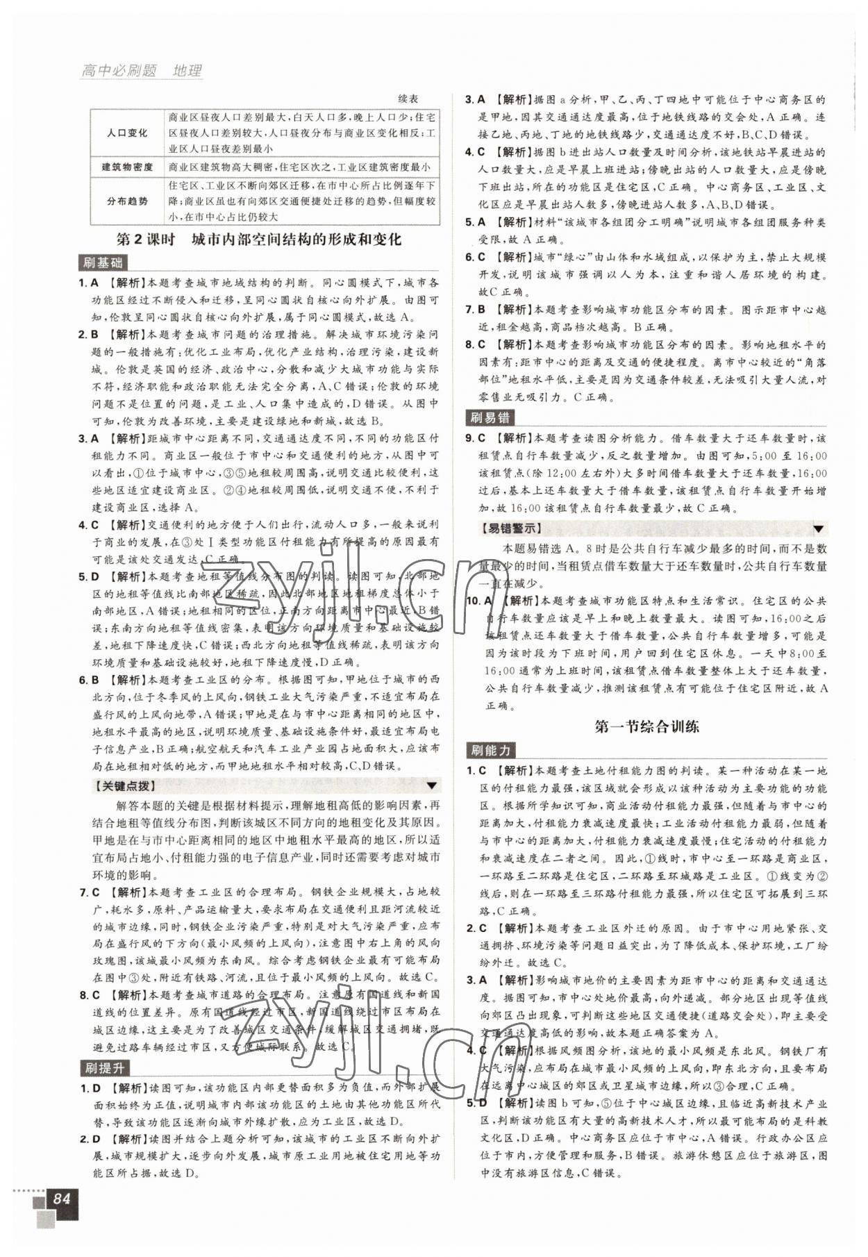 2022年高中必刷題高中地理必修2人教版 第8頁