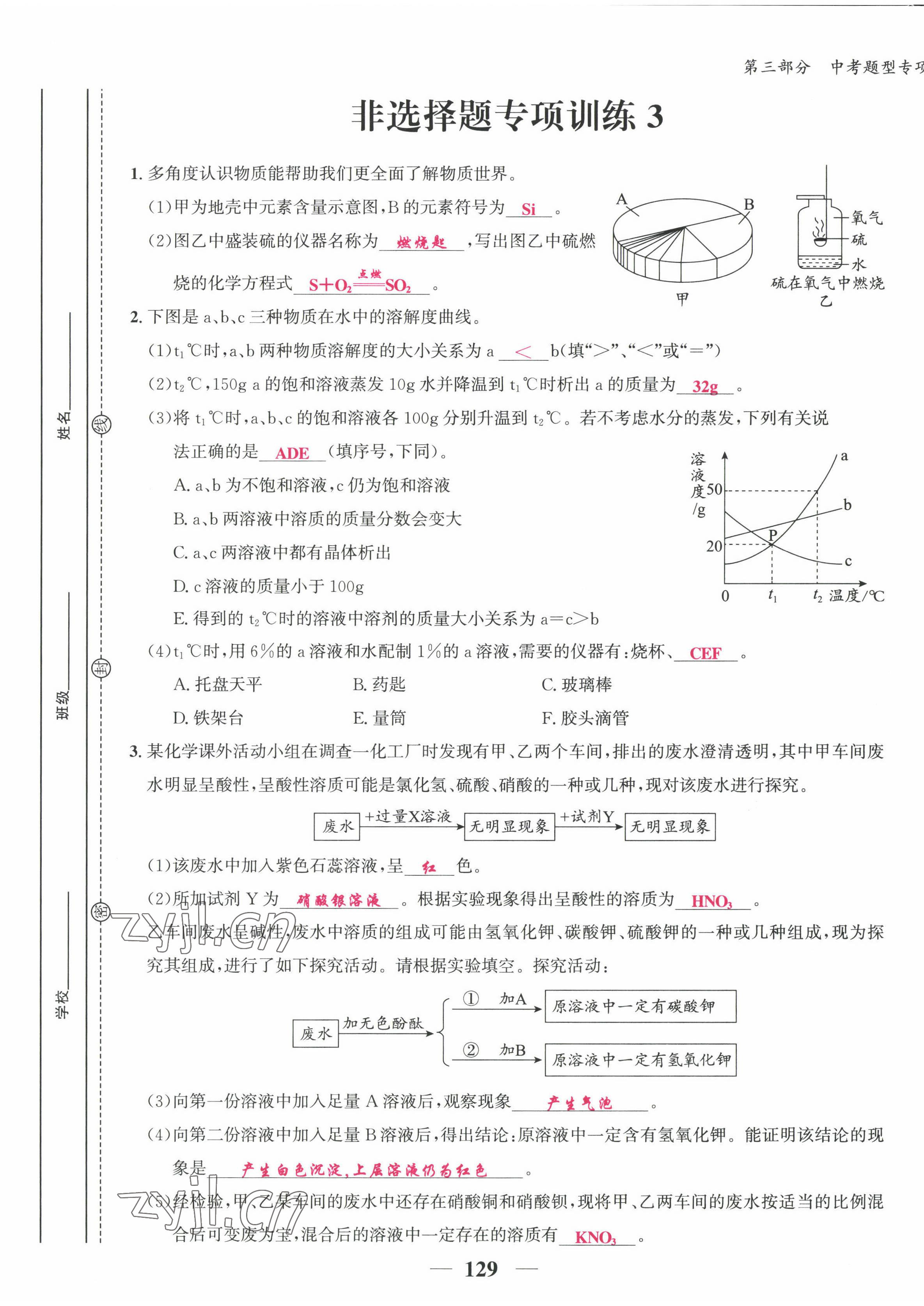 2022年新視角教輔系列叢書化學(xué)中考復(fù)習(xí) 第21頁