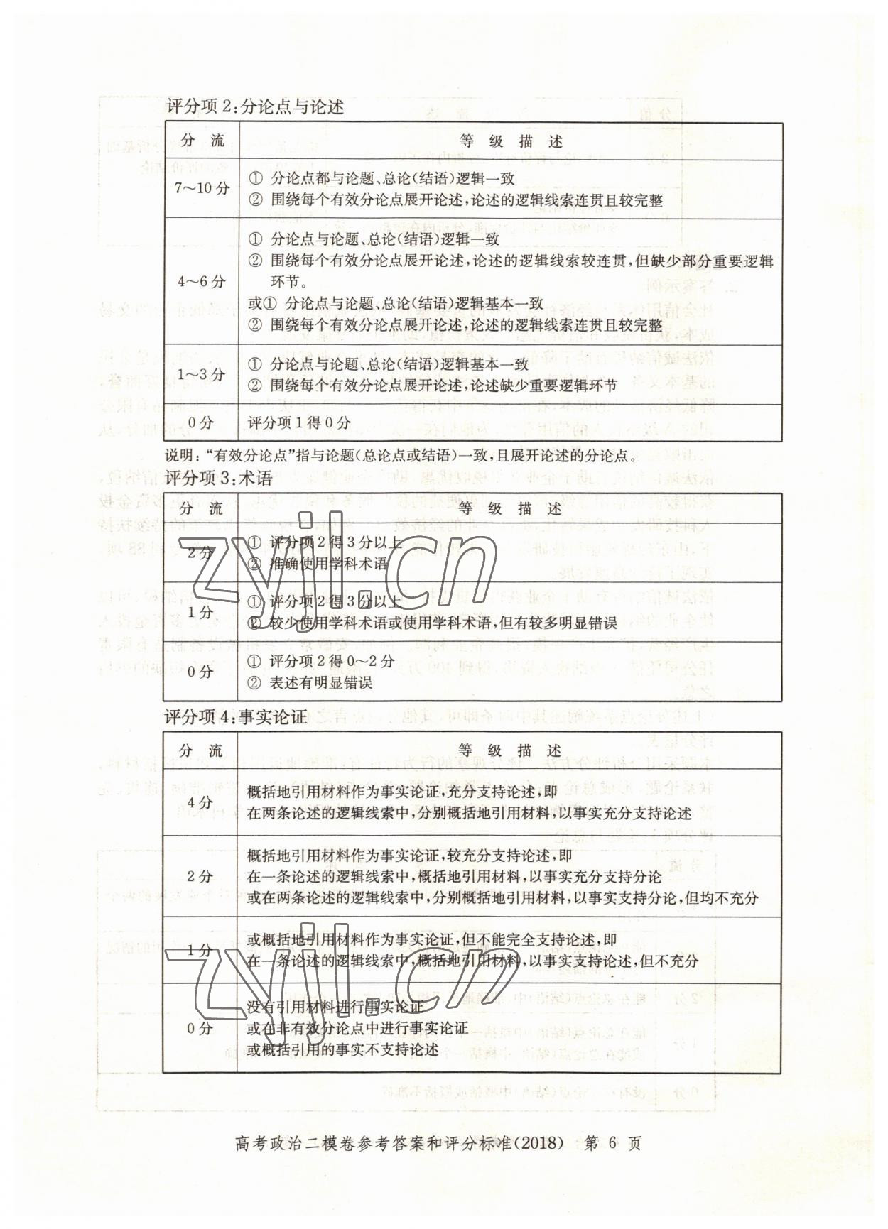 2022年走向成功政治2018版 第6頁