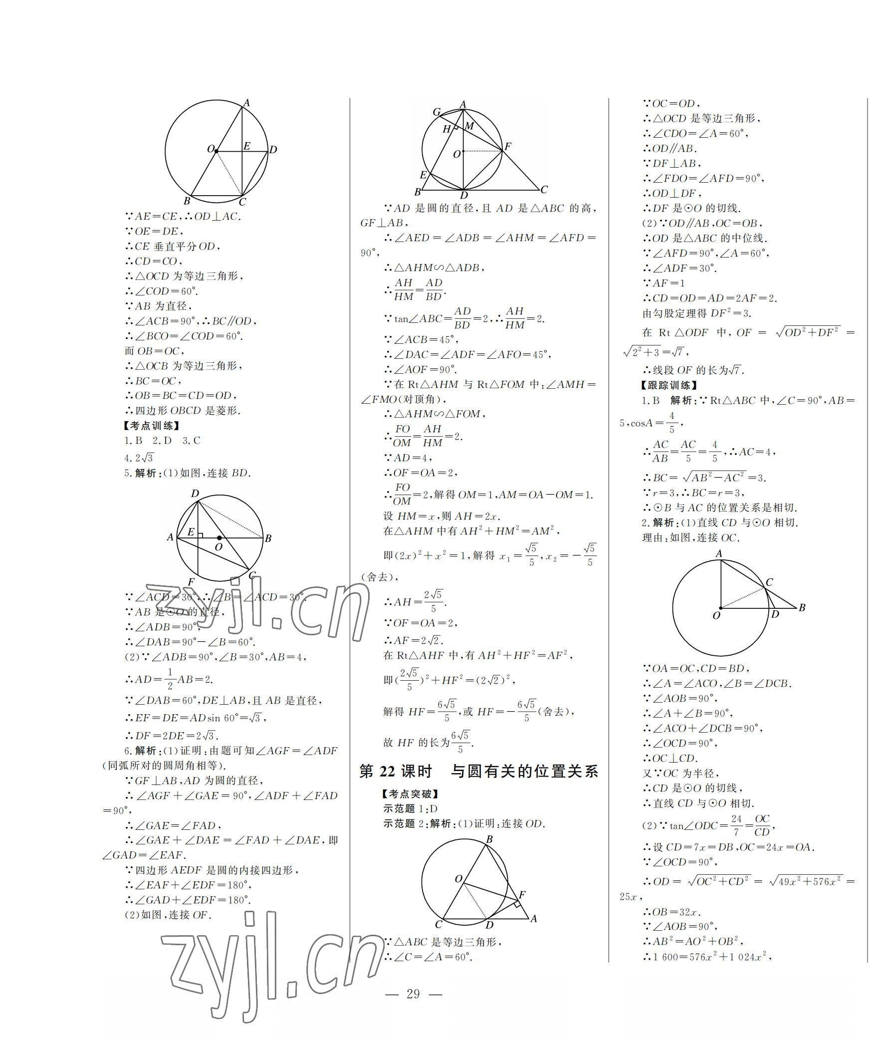 2022年初中總復(fù)習(xí)山東文藝出版社數(shù)學(xué)中考淄博專版 第29頁