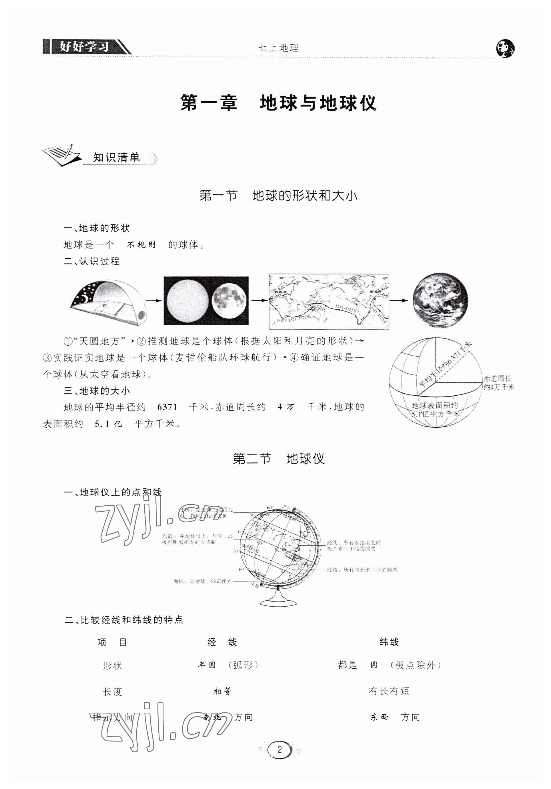 2022年好好學(xué)習(xí)同步訓(xùn)練七年級地理下冊人教版 第5頁