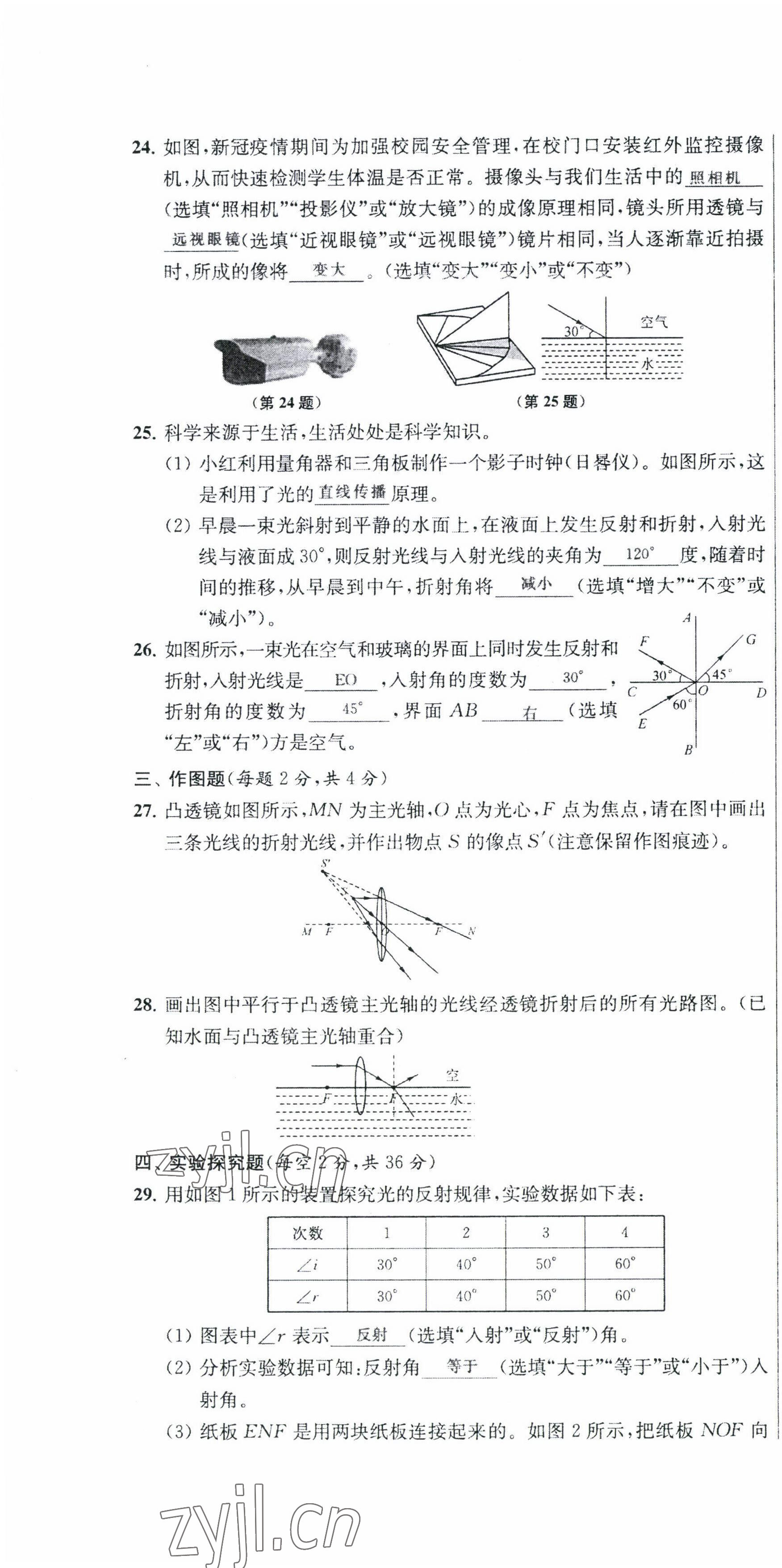 2022年金試卷天津科學(xué)技術(shù)出版社八年級(jí)科學(xué)下冊浙教版 第22頁