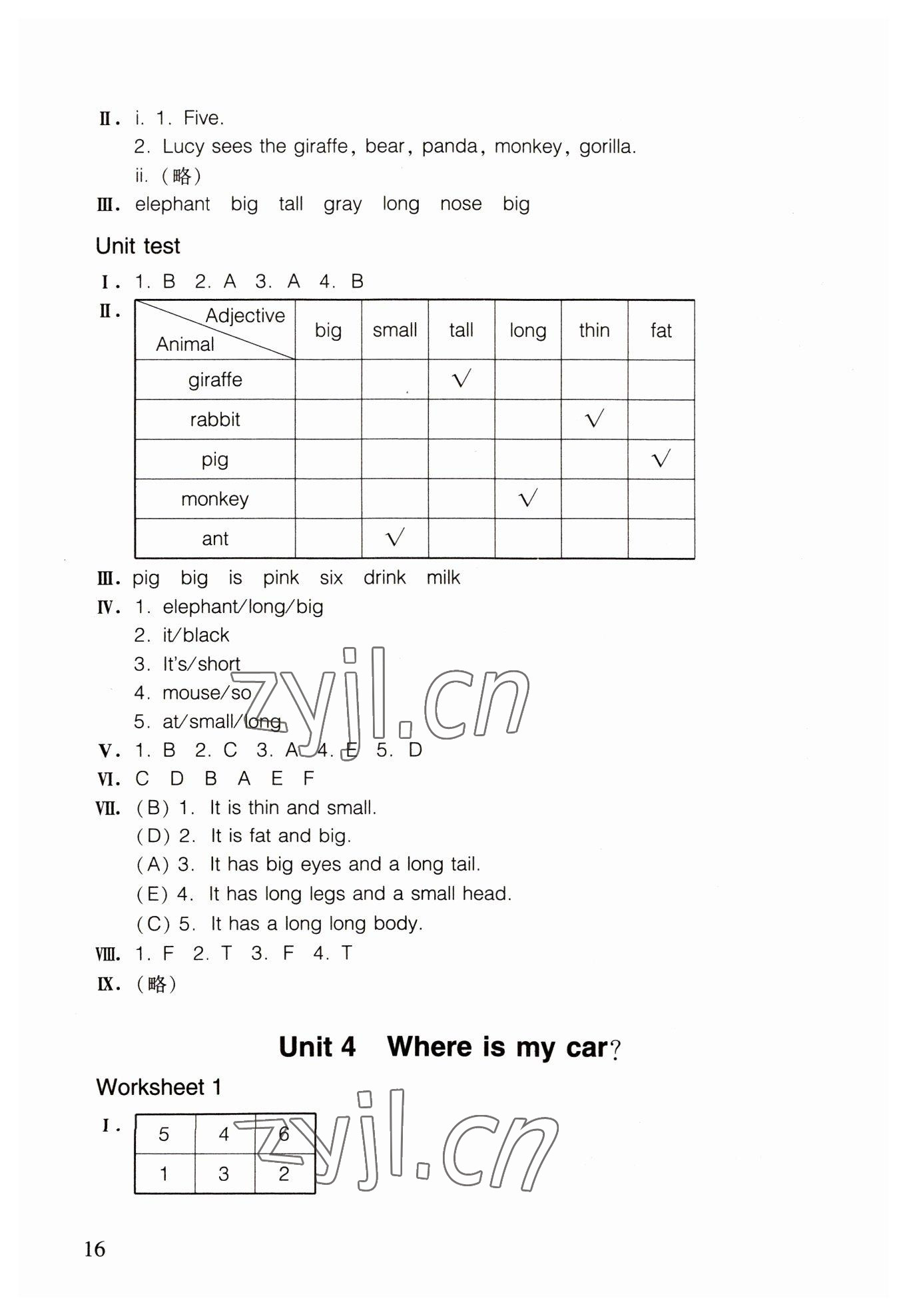 2022年樂學(xué)課堂同步鞏固三年級英語下冊人教版 第6頁
