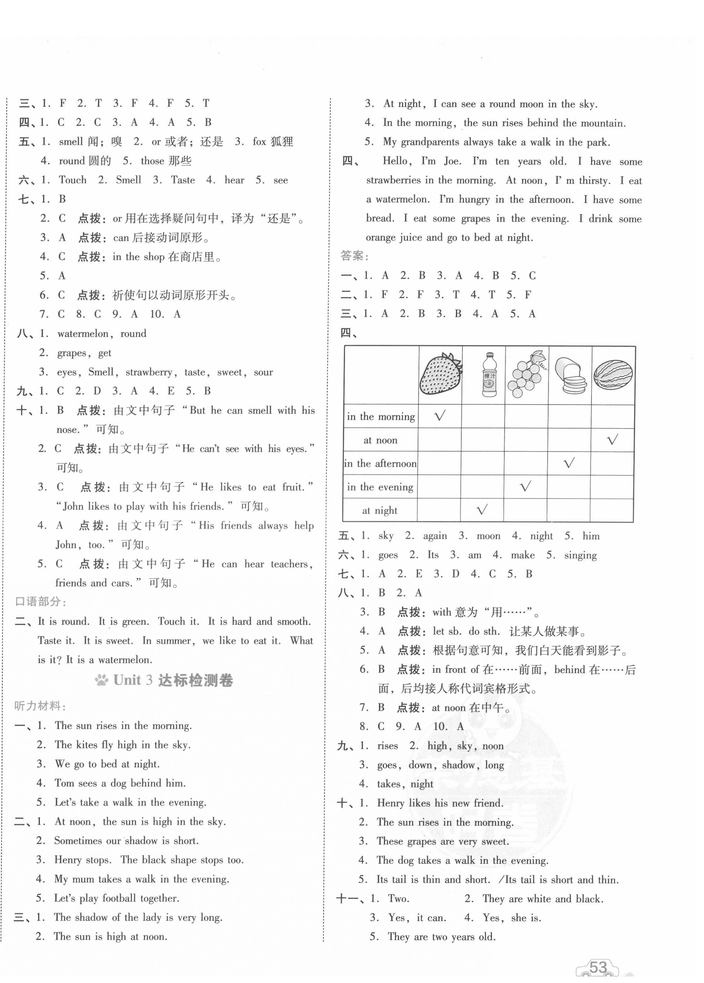 2022年好卷四年級(jí)英語下冊滬教版 第2頁