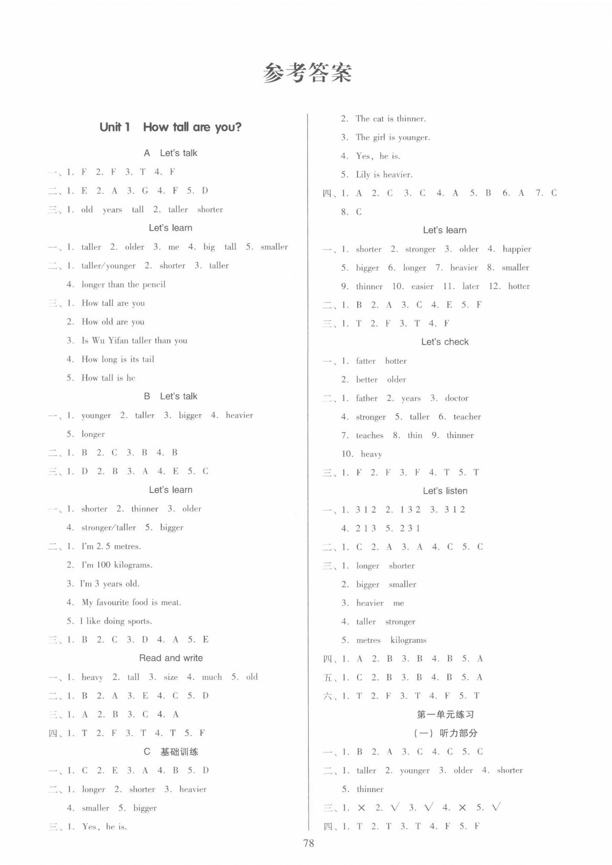 2022年多A課堂課時作業(yè)本六年級英語下冊人教版 第1頁