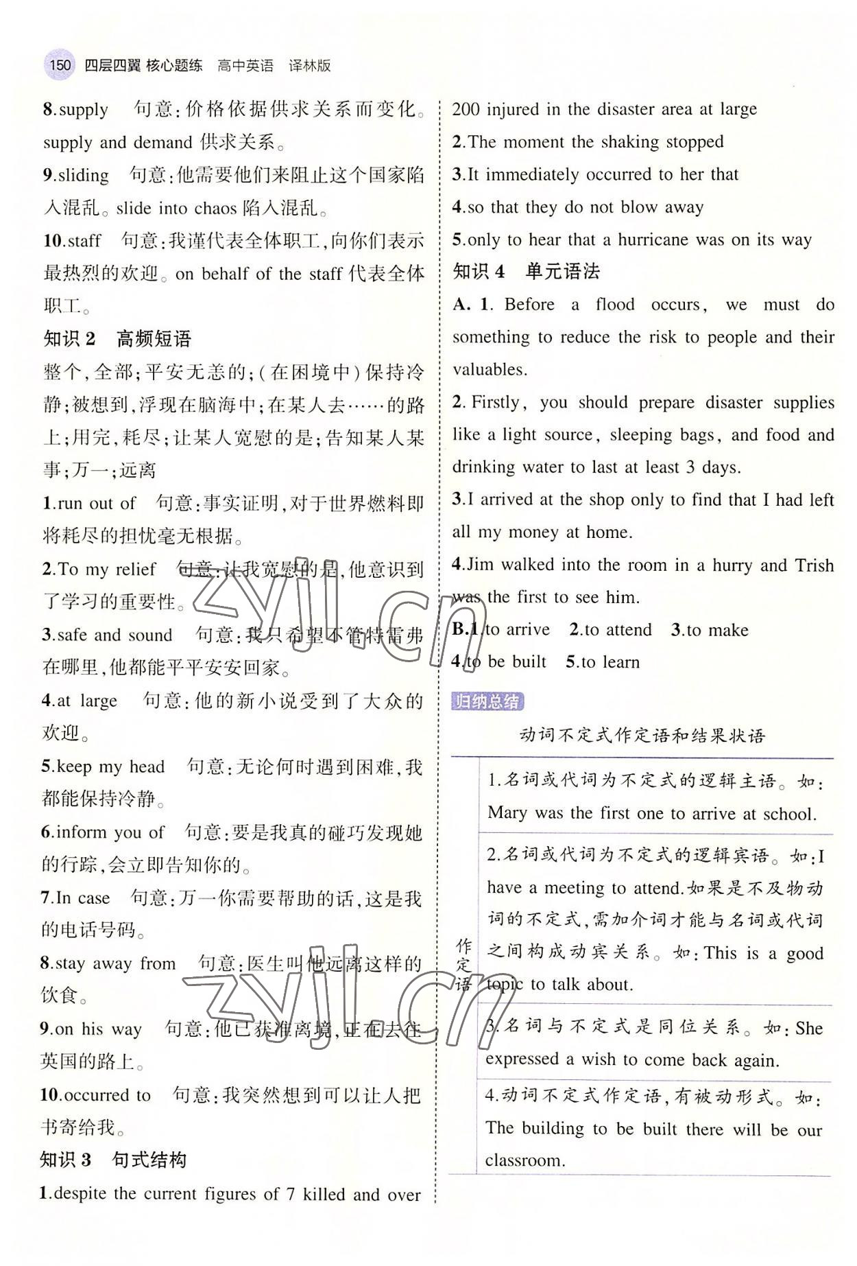 2022年四層四翼核心題練高一英語下冊譯林版 第12頁