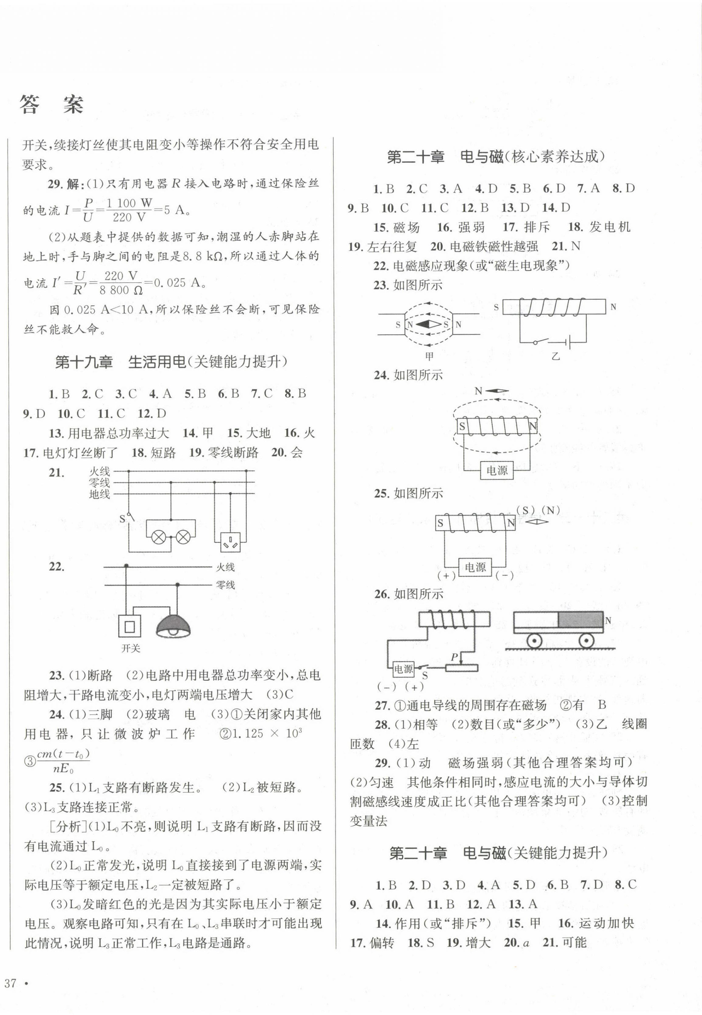 2022年學(xué)科素養(yǎng)與能力提升九年級物理下冊人教版 第2頁