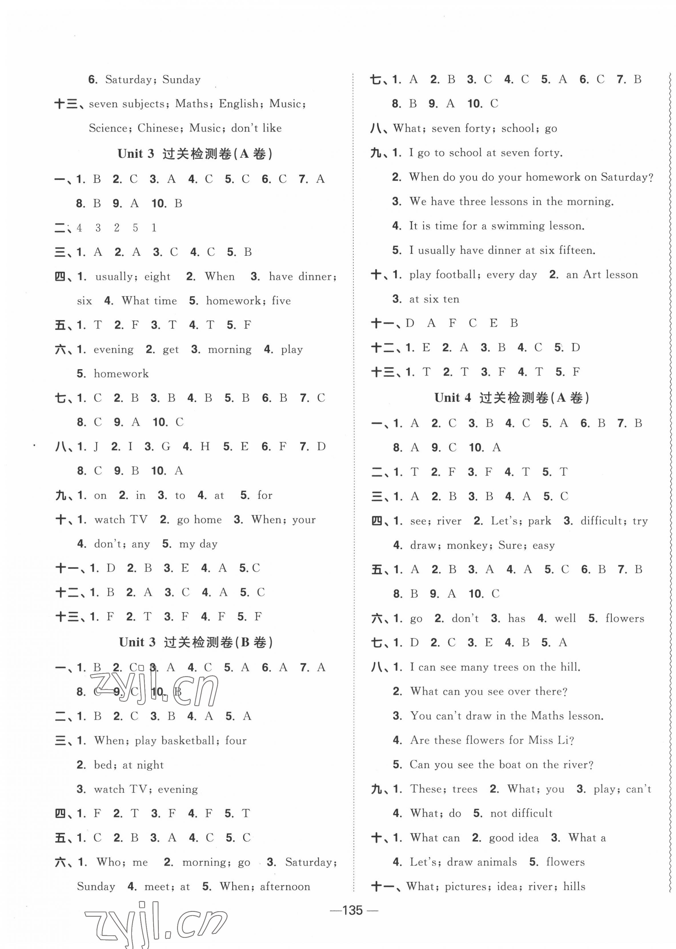 2022年陽(yáng)光同學(xué)一線(xiàn)名師全優(yōu)好卷四年級(jí)英語(yǔ)下冊(cè)譯林版 第3頁(yè)