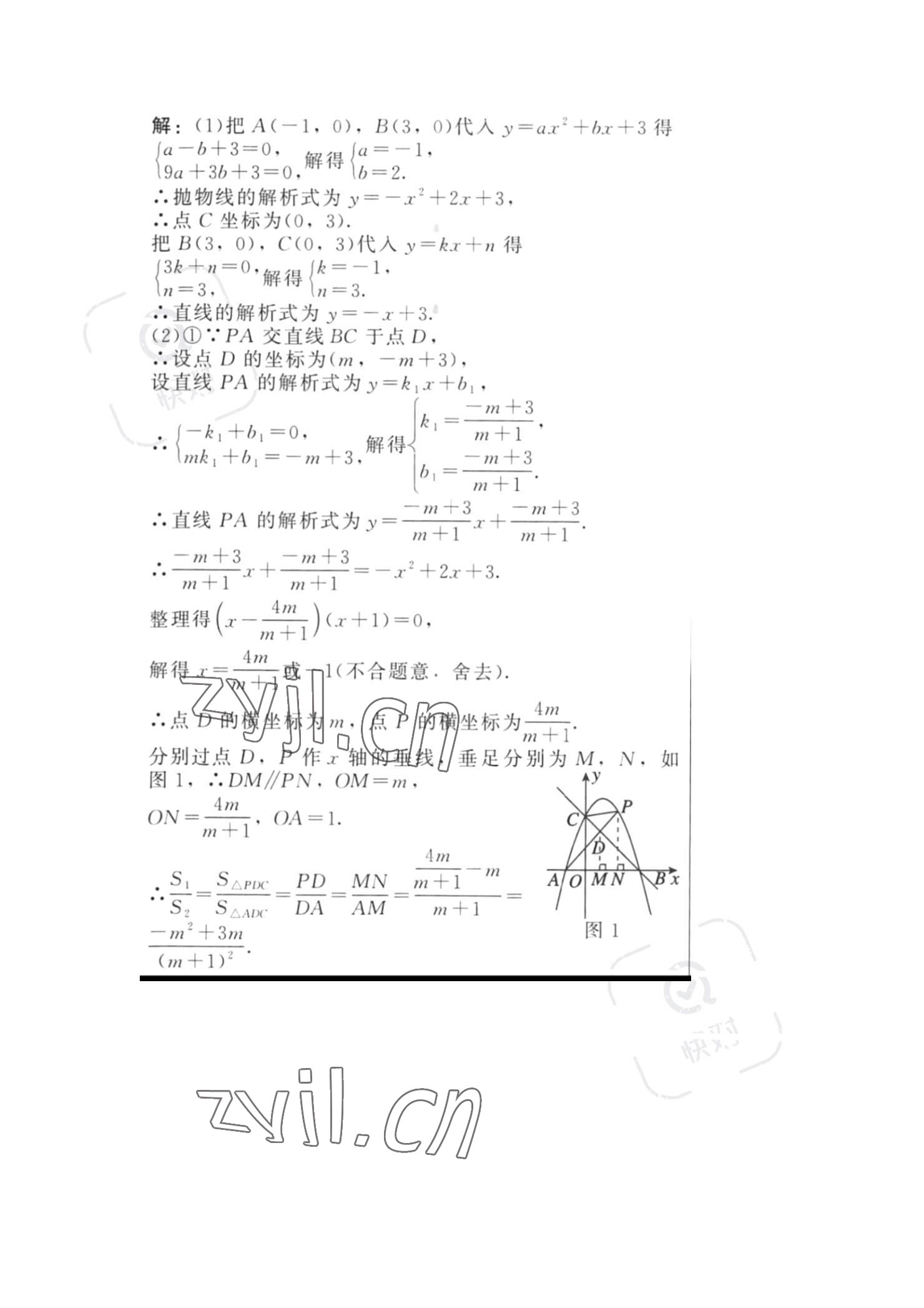 2022年金典训练中考攻略数学 参考答案第38页