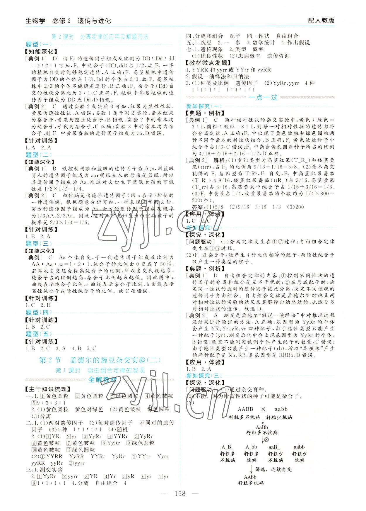 2022年新課程學(xué)習(xí)指導(dǎo)高中生物必修2人教版 第2頁