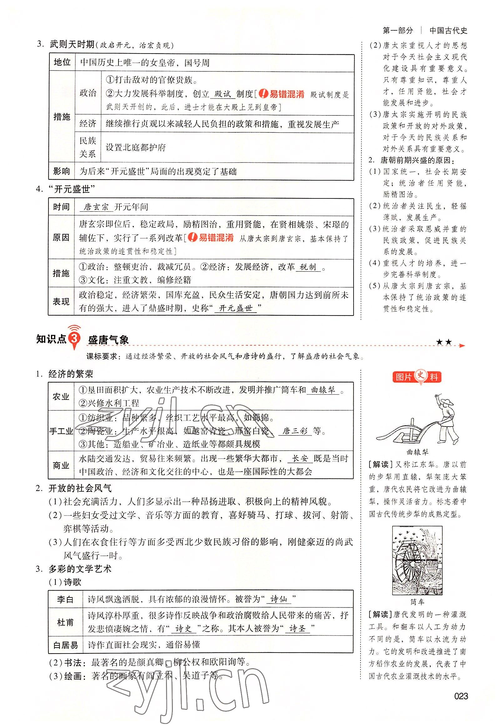 2022年中考状元历史广东专版 参考答案第65页