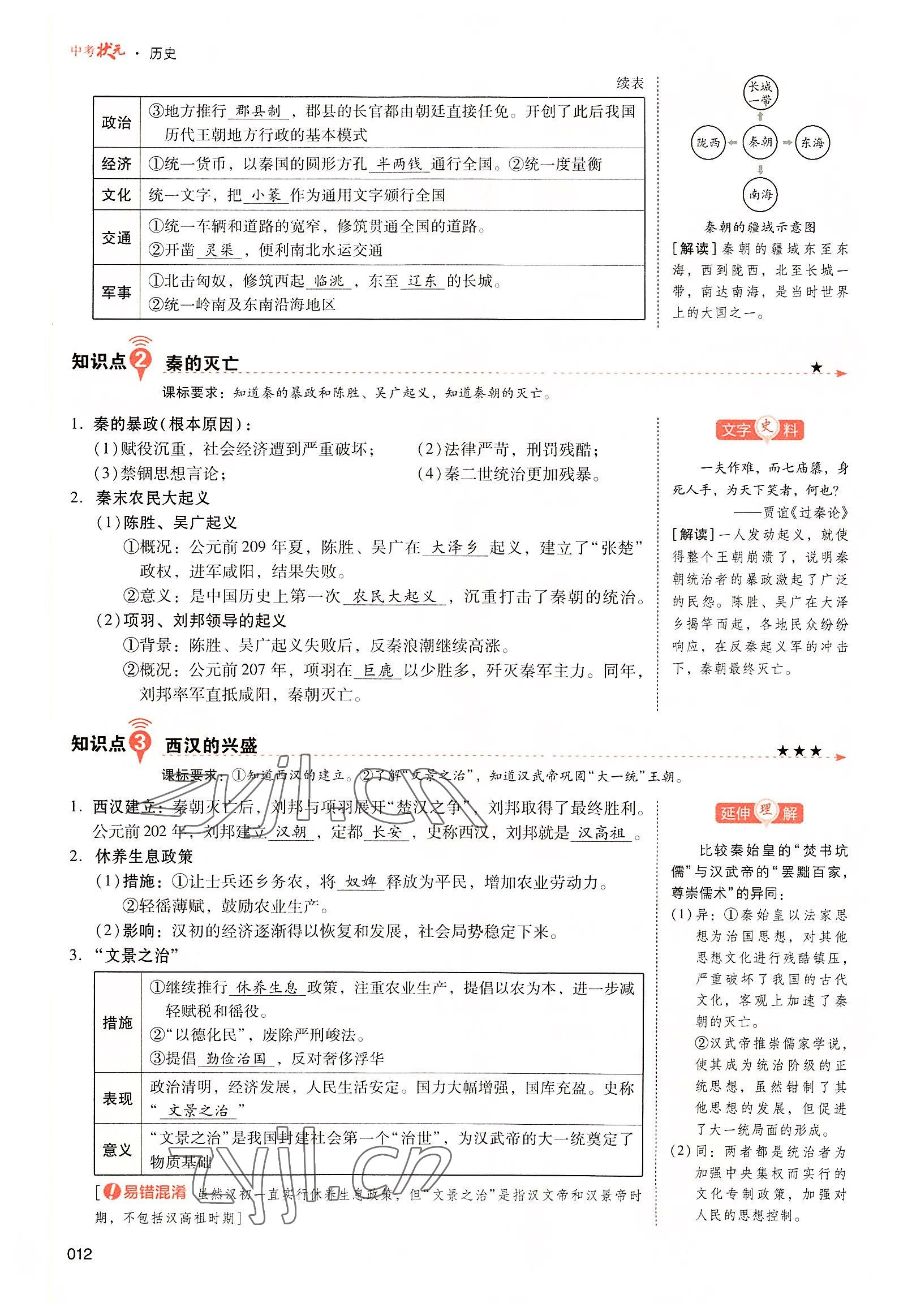 2022年中考狀元?dú)v史廣東專(zhuān)版 參考答案第32頁(yè)