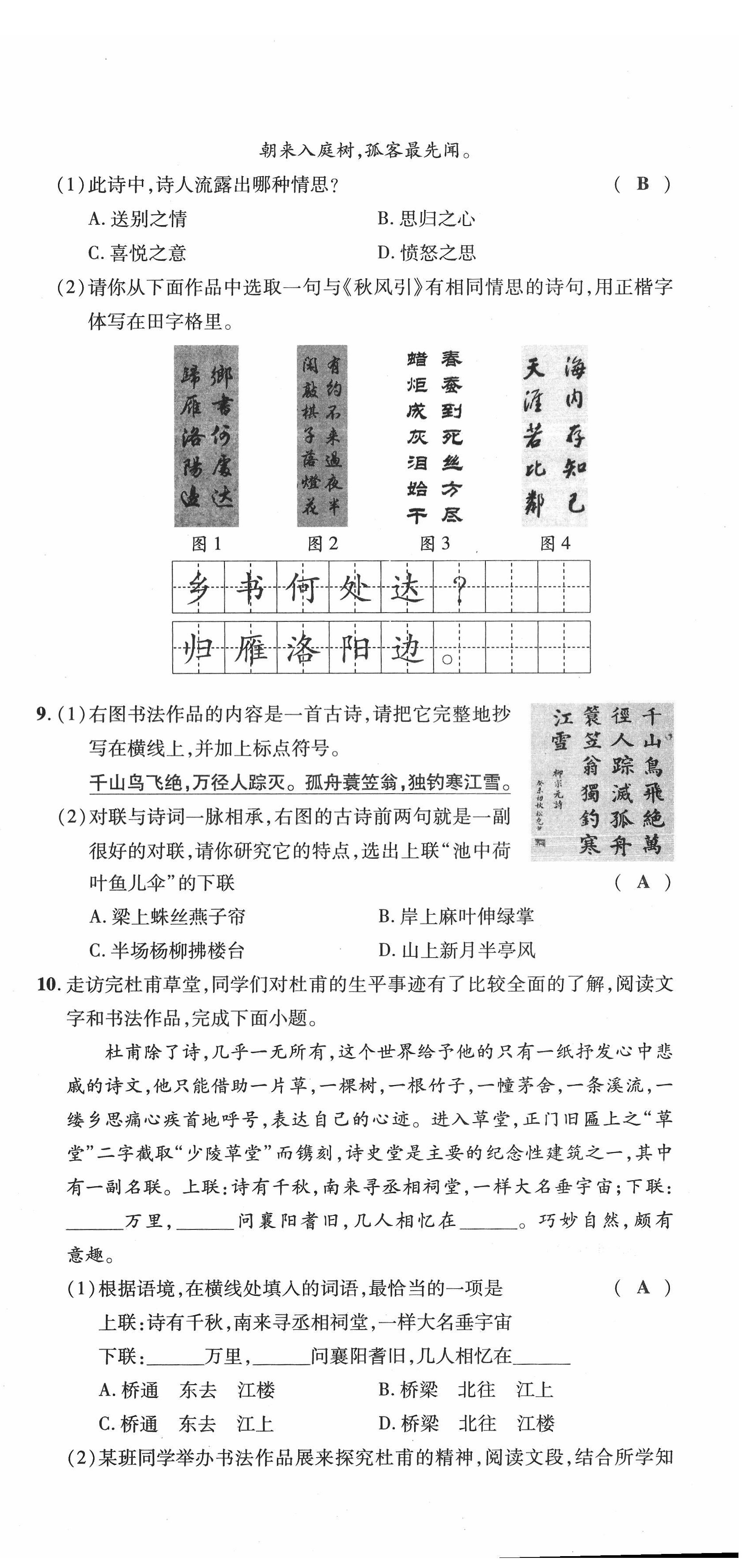 2022年新一線必刷卷語文廣東專版 第12頁