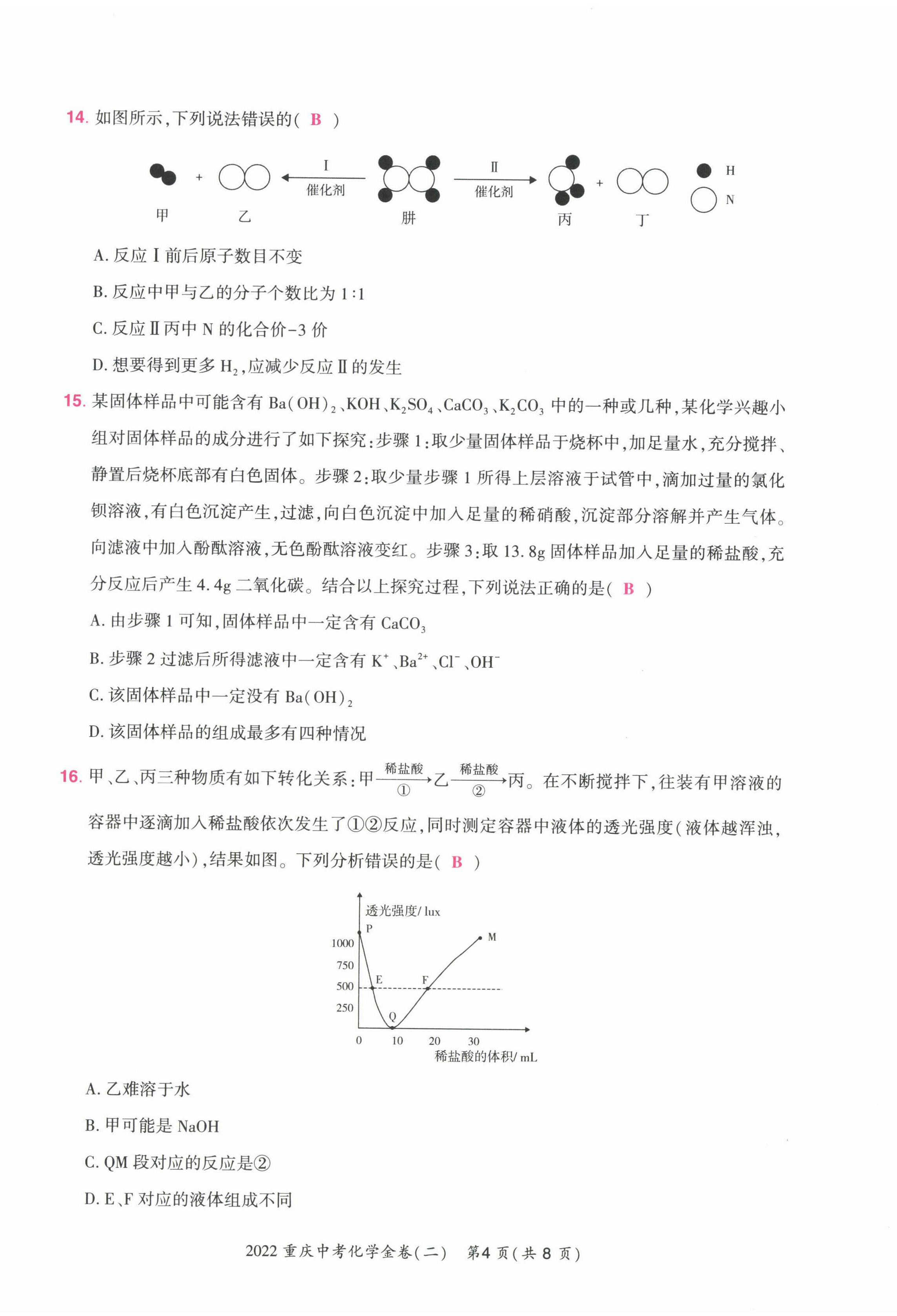 2022年贏在中考化學(xué)重慶專版 第10頁