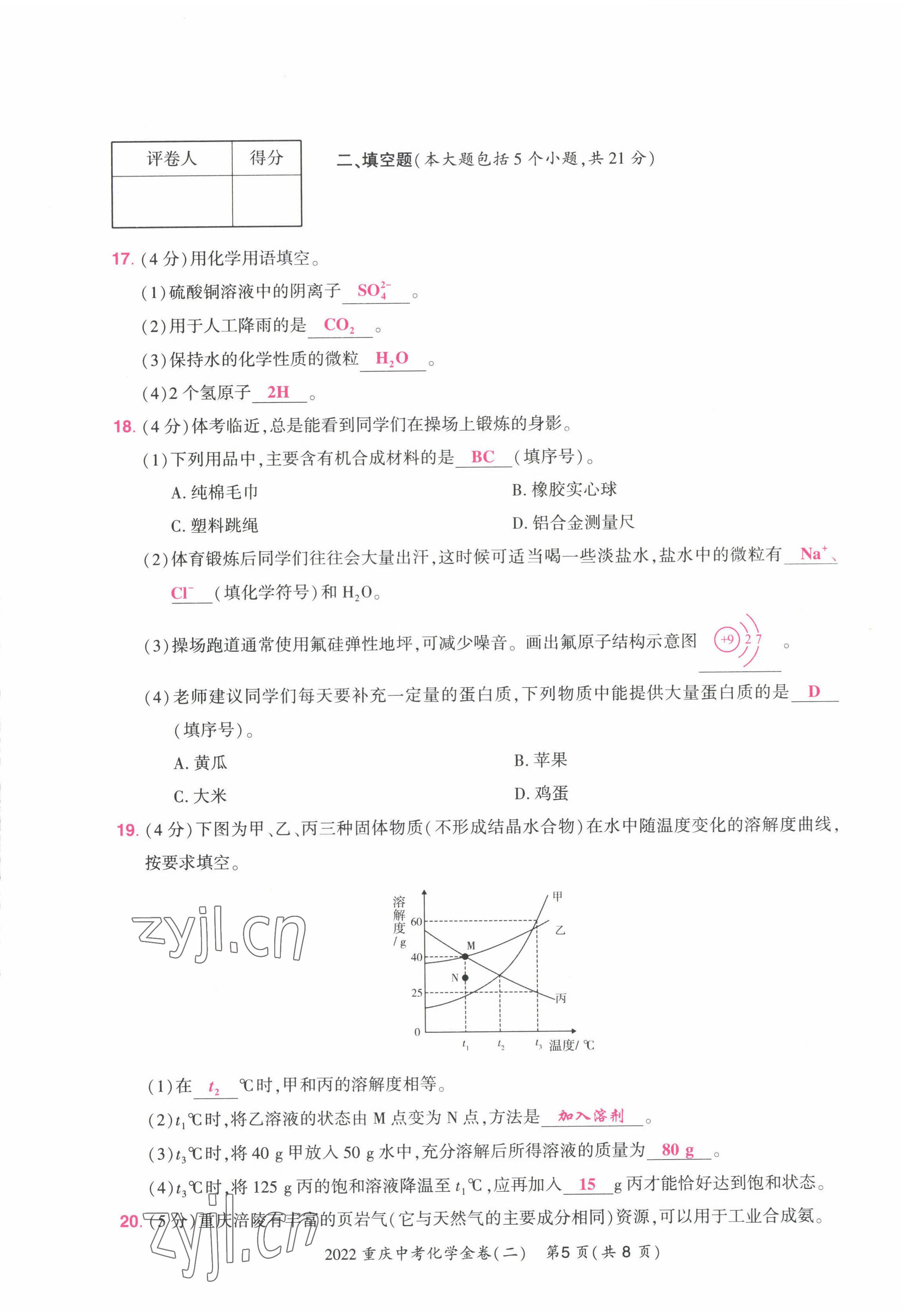 2022年贏在中考化學(xué)重慶專(zhuān)版 第11頁(yè)