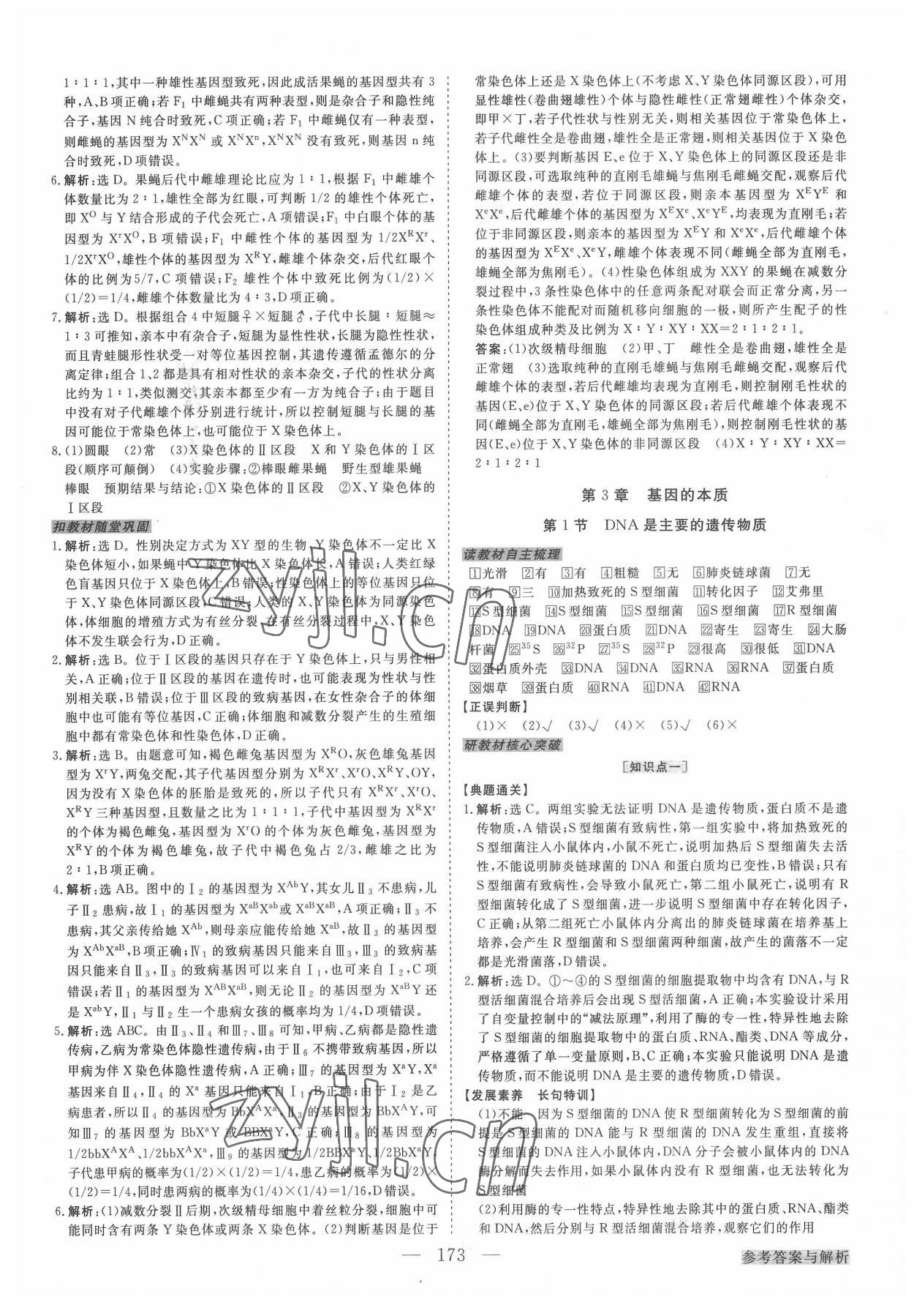 2022年高中同步創(chuàng)新課堂優(yōu)化方案高中生物必修2人教版 第9頁