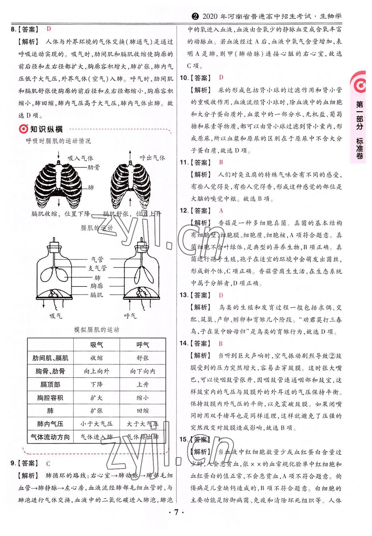 2022年鼎成中考河南真題生物 第7頁