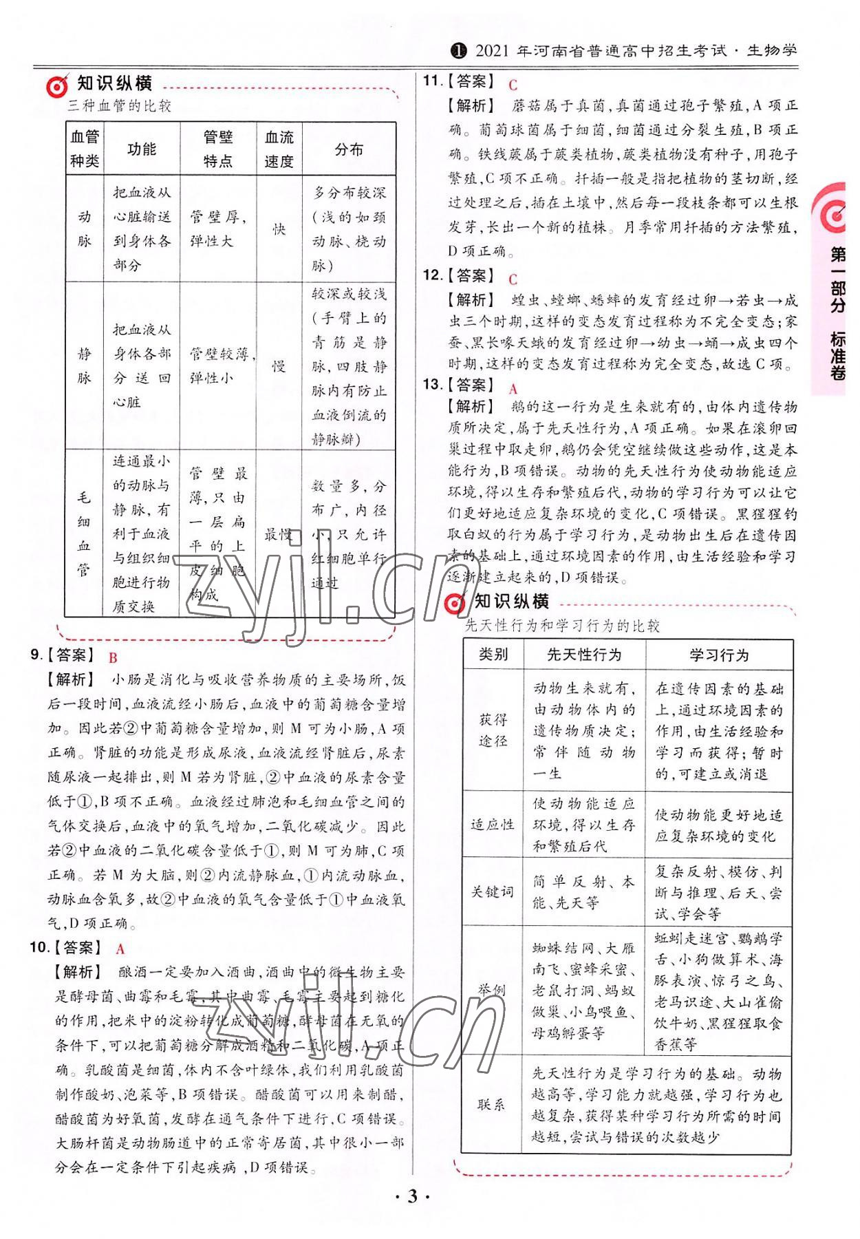 2022年鼎成中考河南真題生物 第3頁(yè)