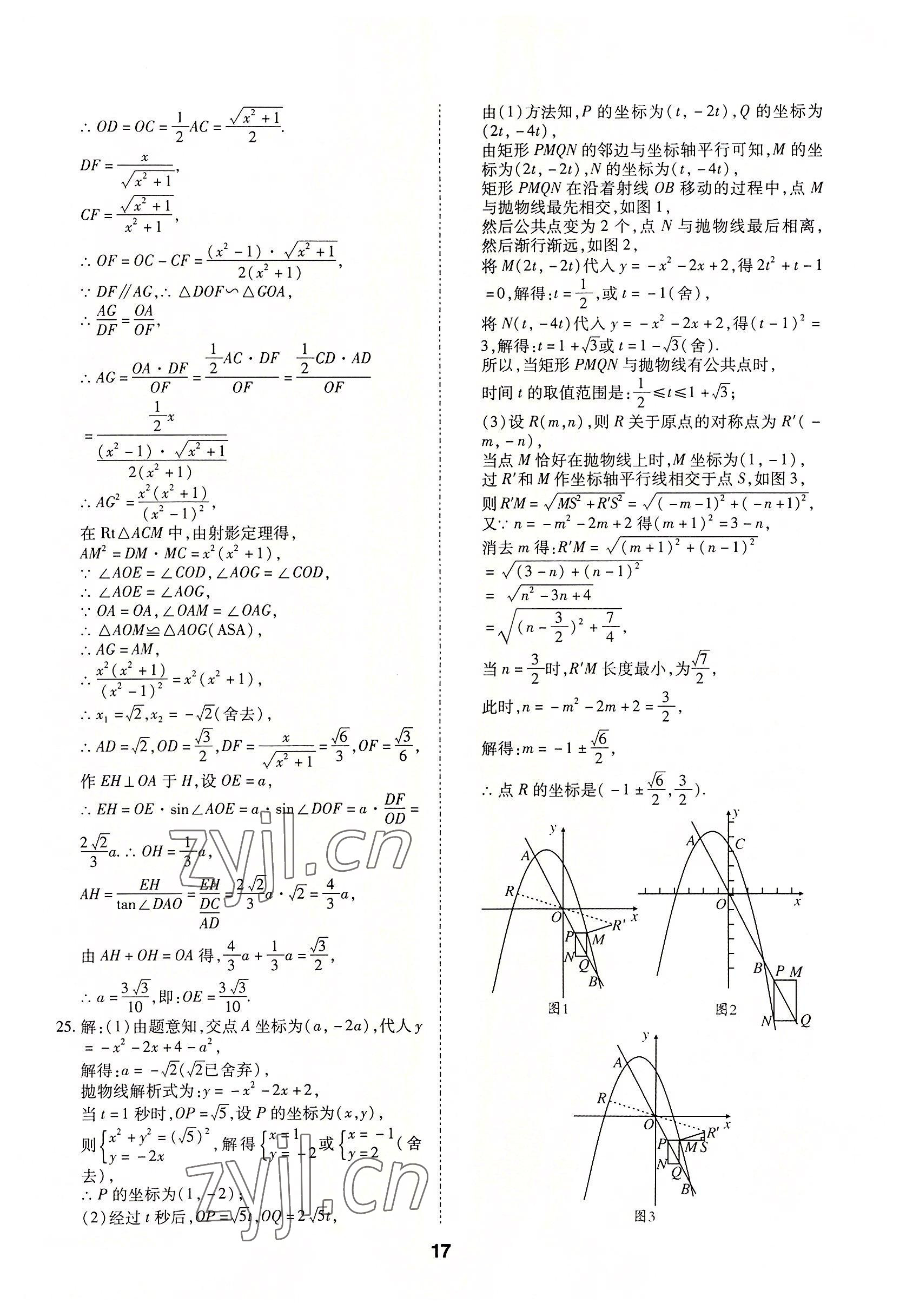 2022年中考方舟四川专版&nbsp;第17页