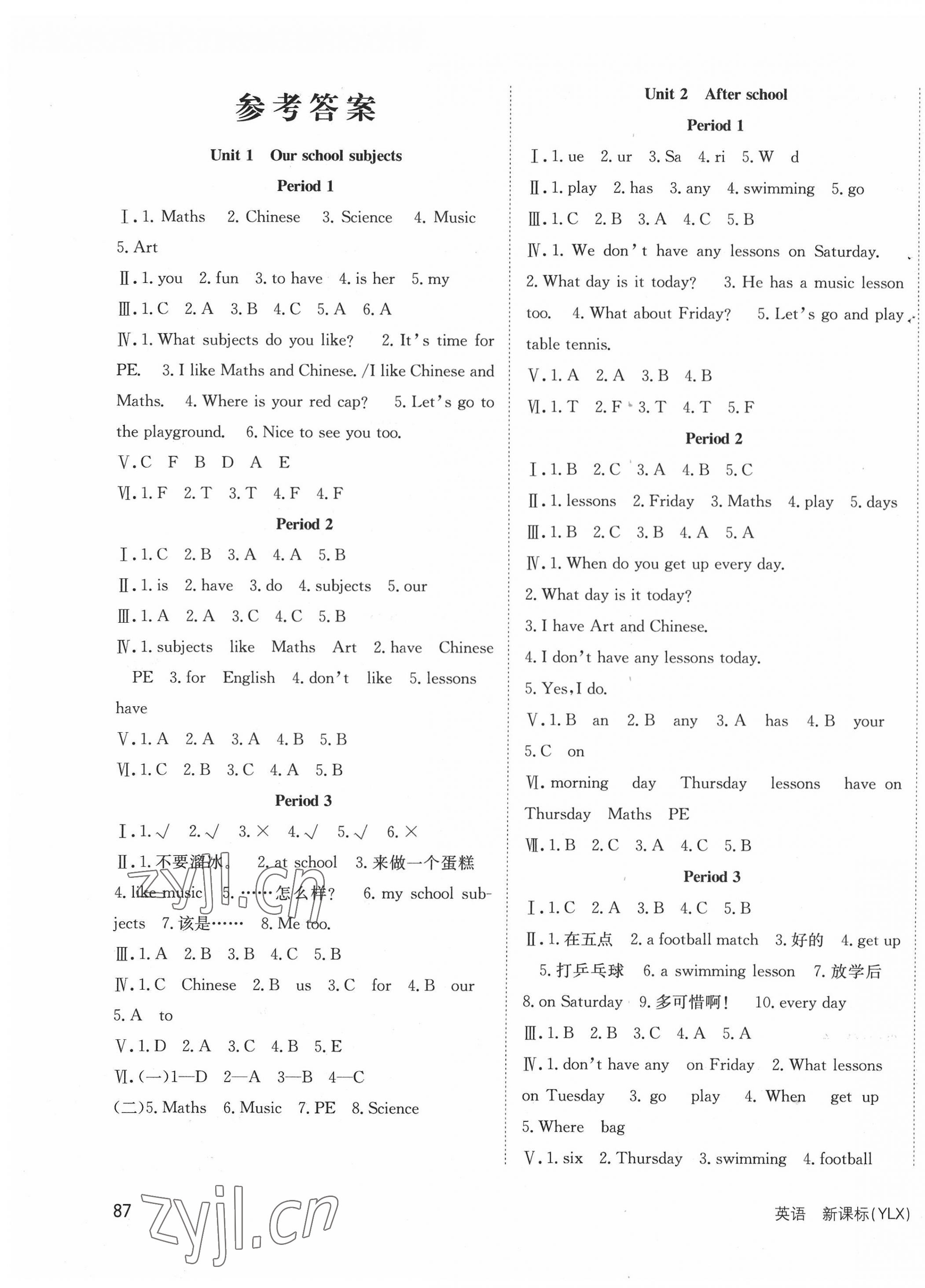 2022年英才小狀元同步優(yōu)化練與測(cè)四年級(jí)英語(yǔ)下冊(cè)譯林版 第1頁(yè)