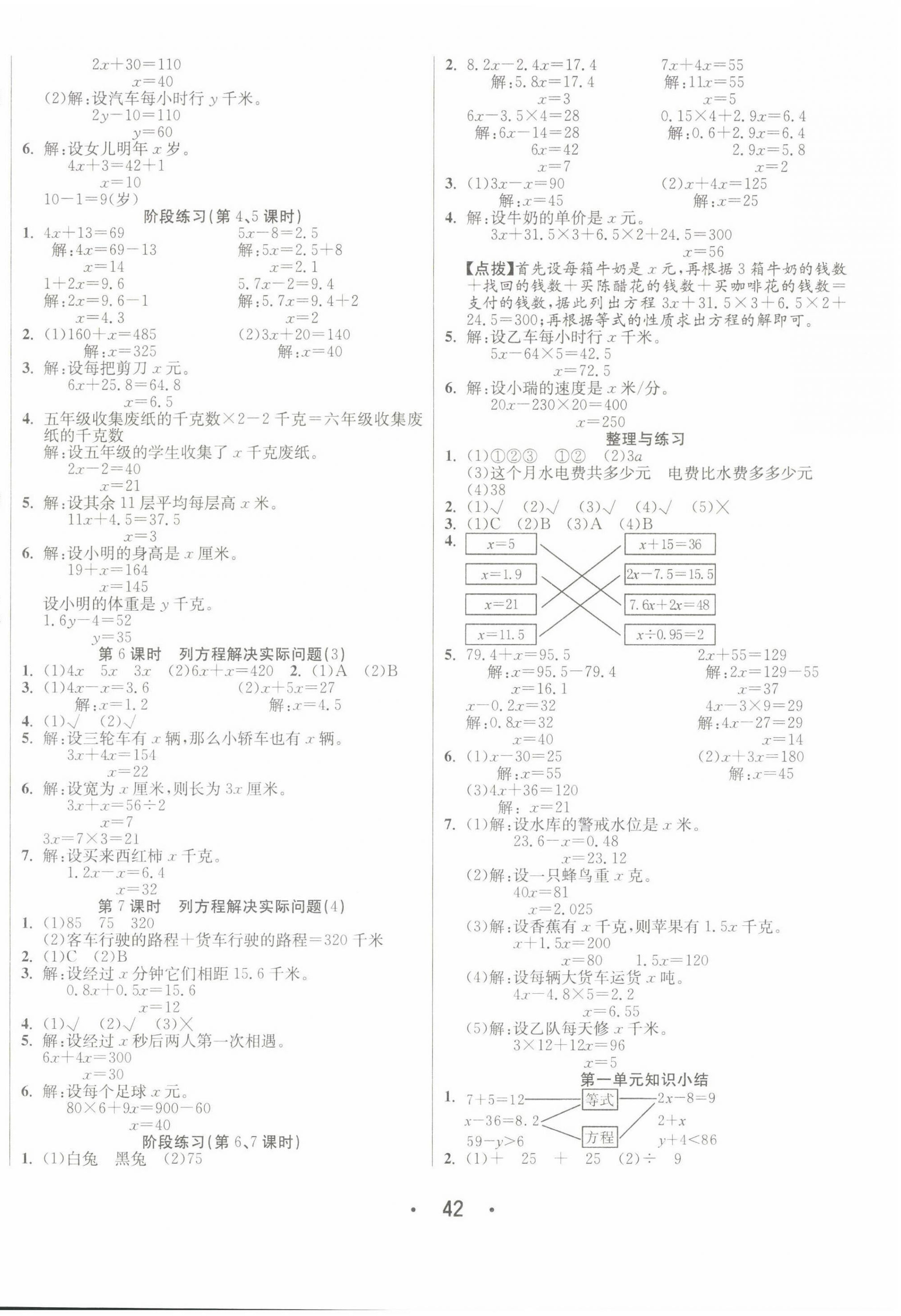 2022年七天學練考五年級數學下冊蘇教版 第2頁