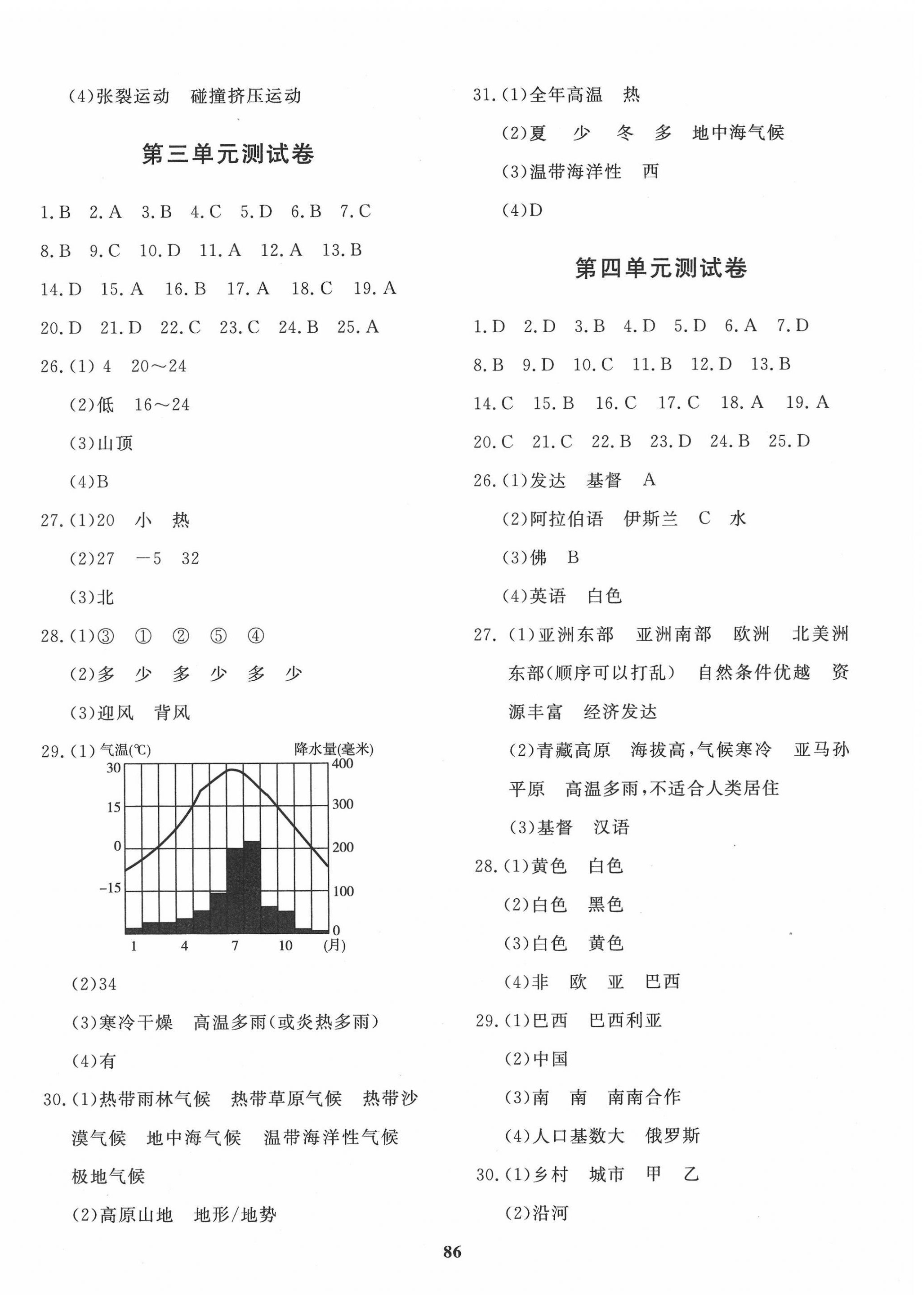 2022年青海省初中学业水平测试卷地理 第2页