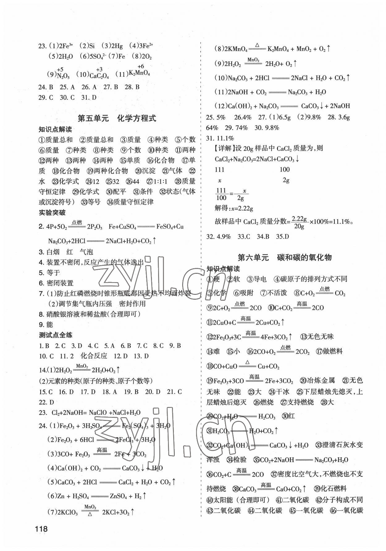 2022年初中學業(yè)水平考試解讀與訓練化學 第4頁