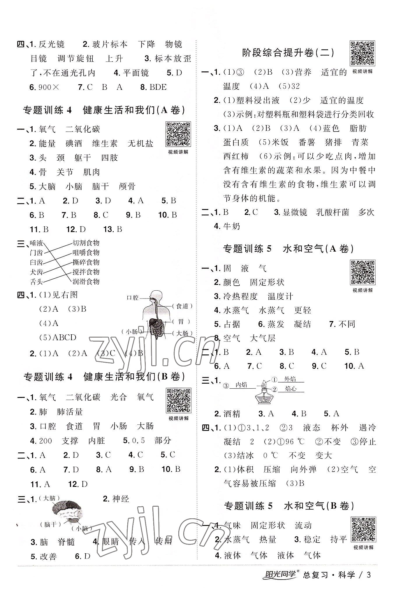 2022年宇軒圖書小學(xué)畢業(yè)升學(xué)系統(tǒng)總復(fù)習(xí)六年級(jí)科學(xué) 第3頁