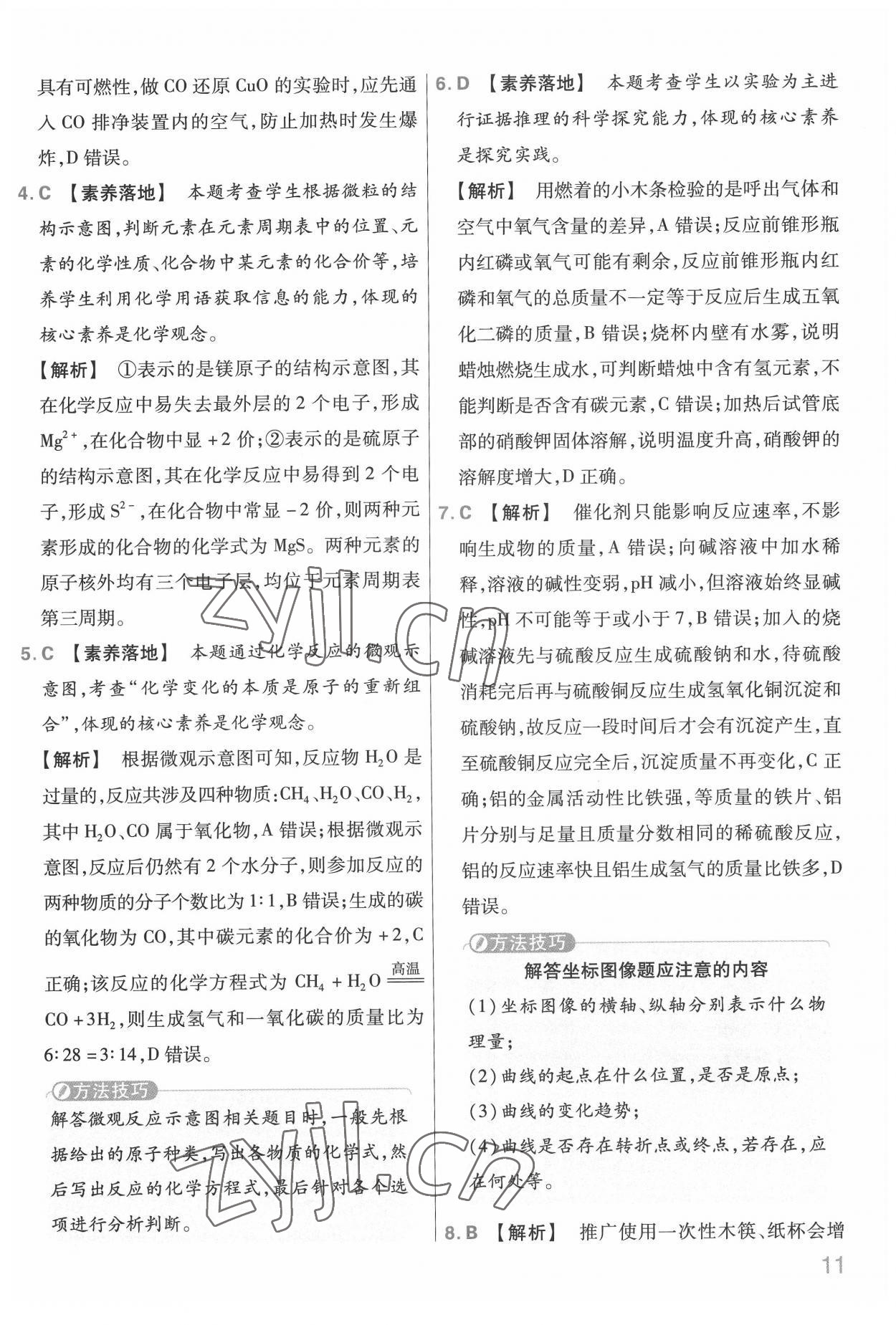 2022年金考卷中考信息卷理綜河北專版 第11頁