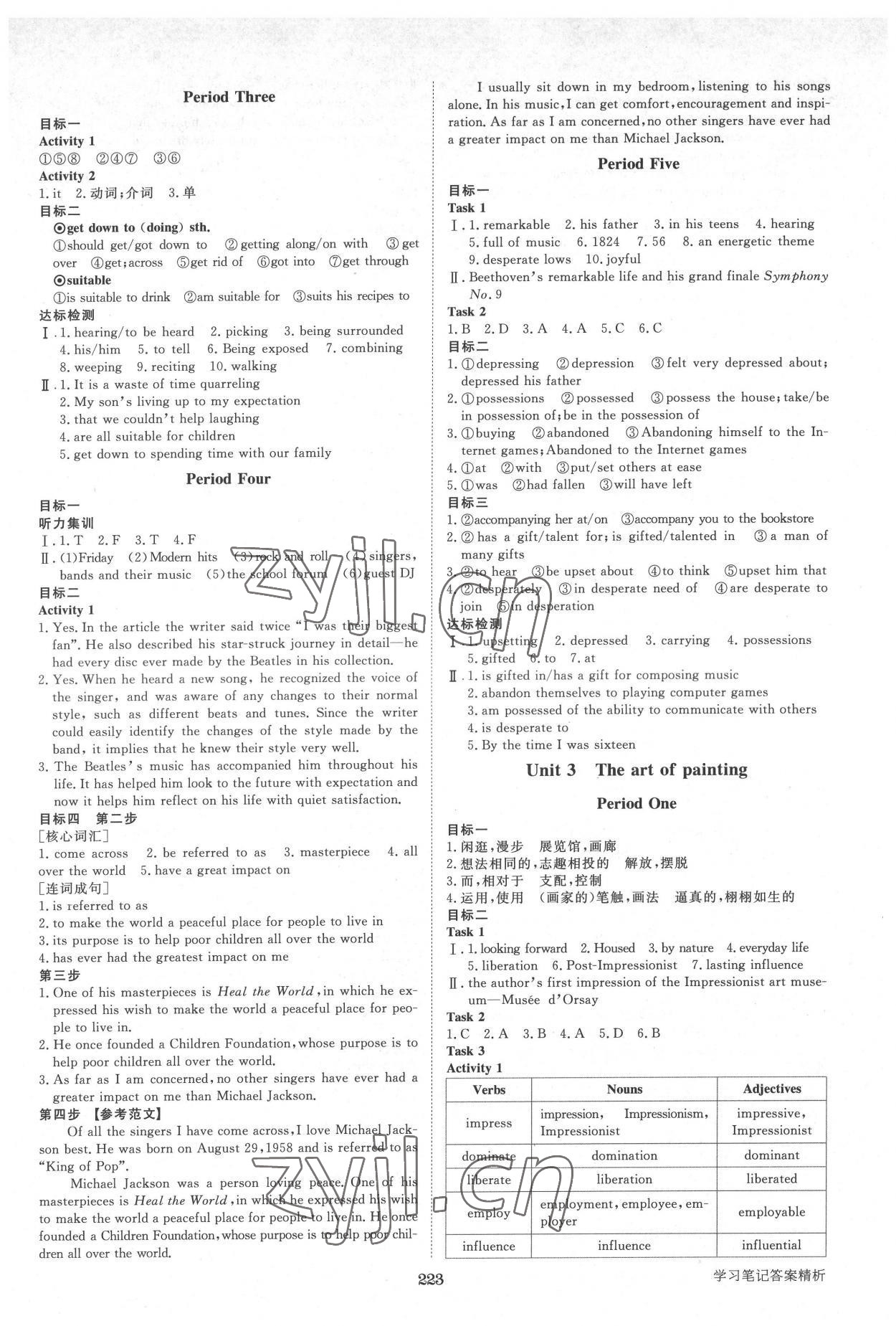 2022年步步高學(xué)習(xí)筆記英語選擇性必修第一冊(cè)譯林版 第3頁