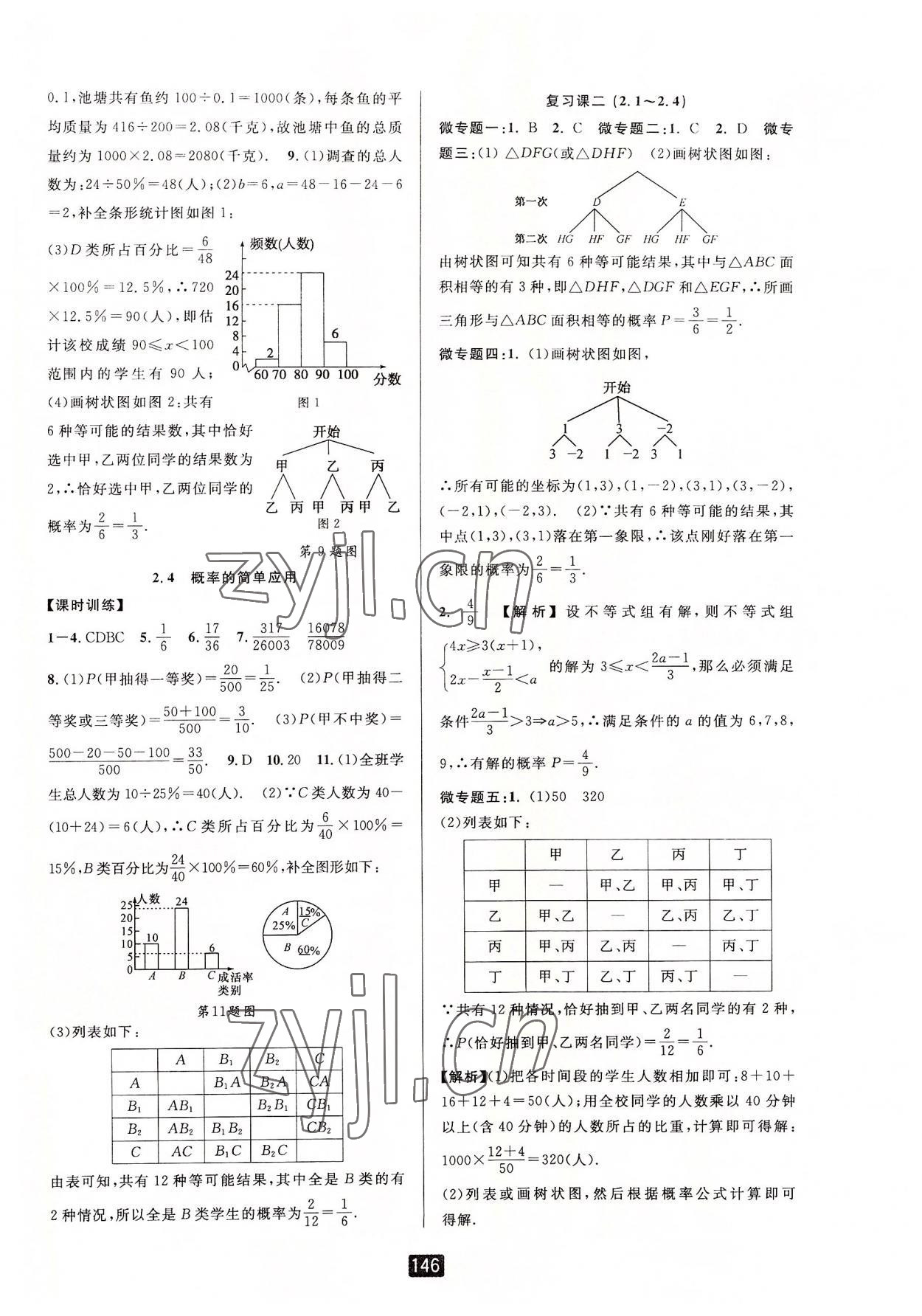 2022年励耘书业励耘新同步九年级数学全一册浙教版 第9页