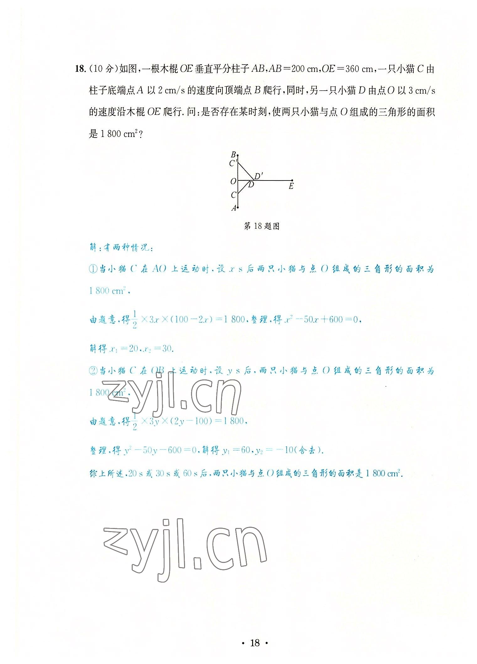 2022年蓉城学霸九年级数学全一册北师大版 第18页