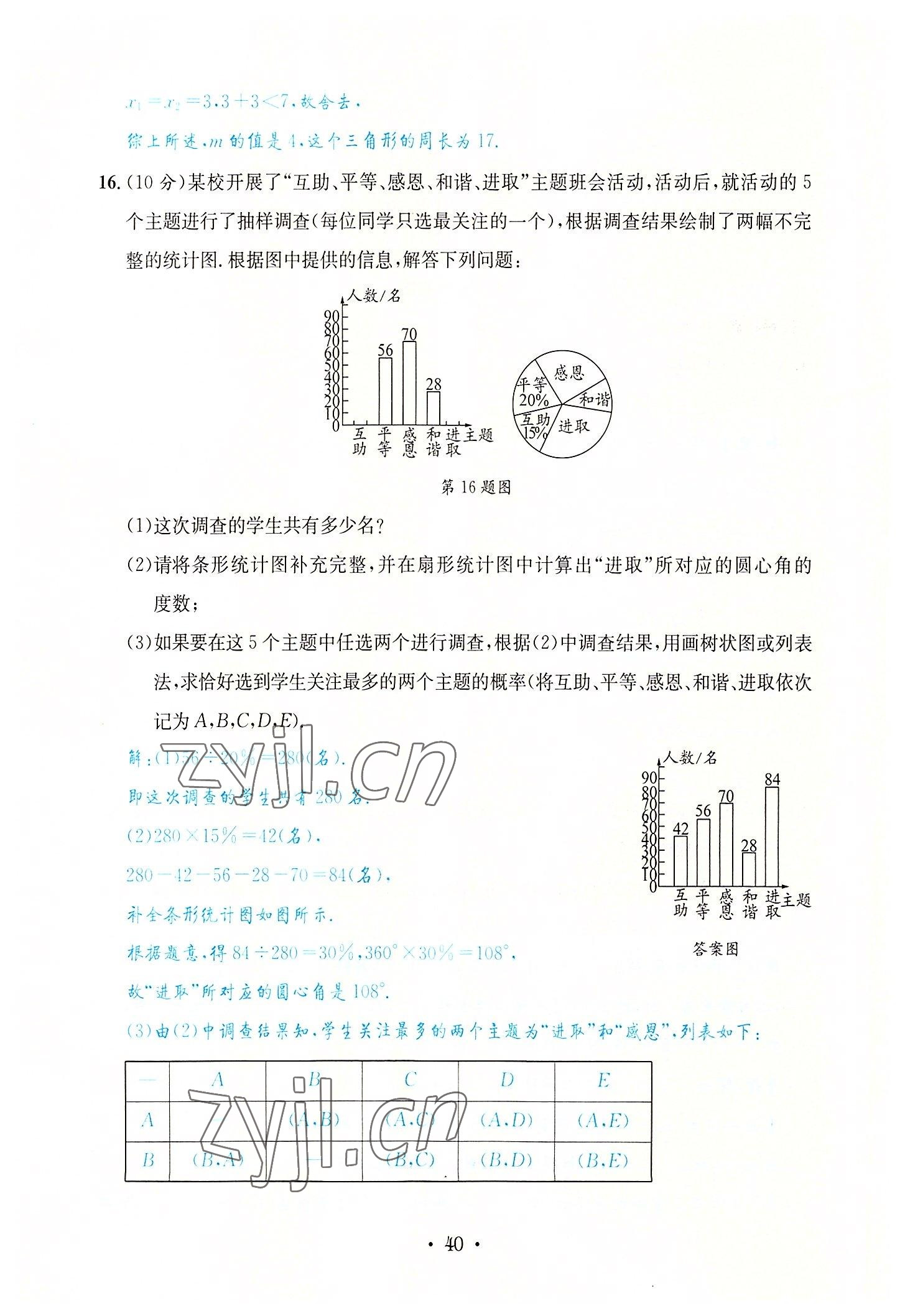 2022年蓉城學(xué)霸九年級數(shù)學(xué)全一冊北師大版 第40頁