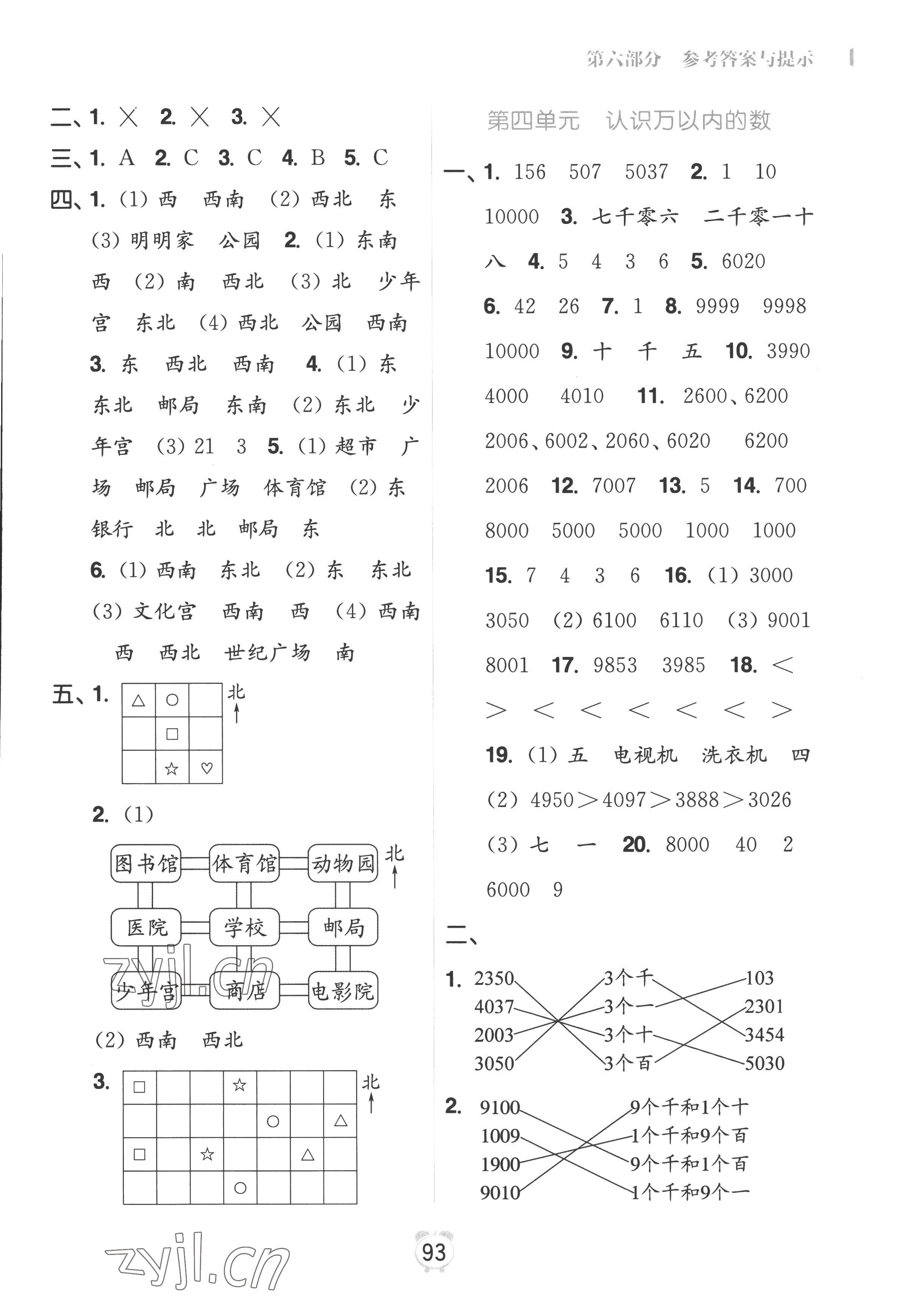 2022年暑假衔接优学练小学数学二升三年级江苏版 第3页