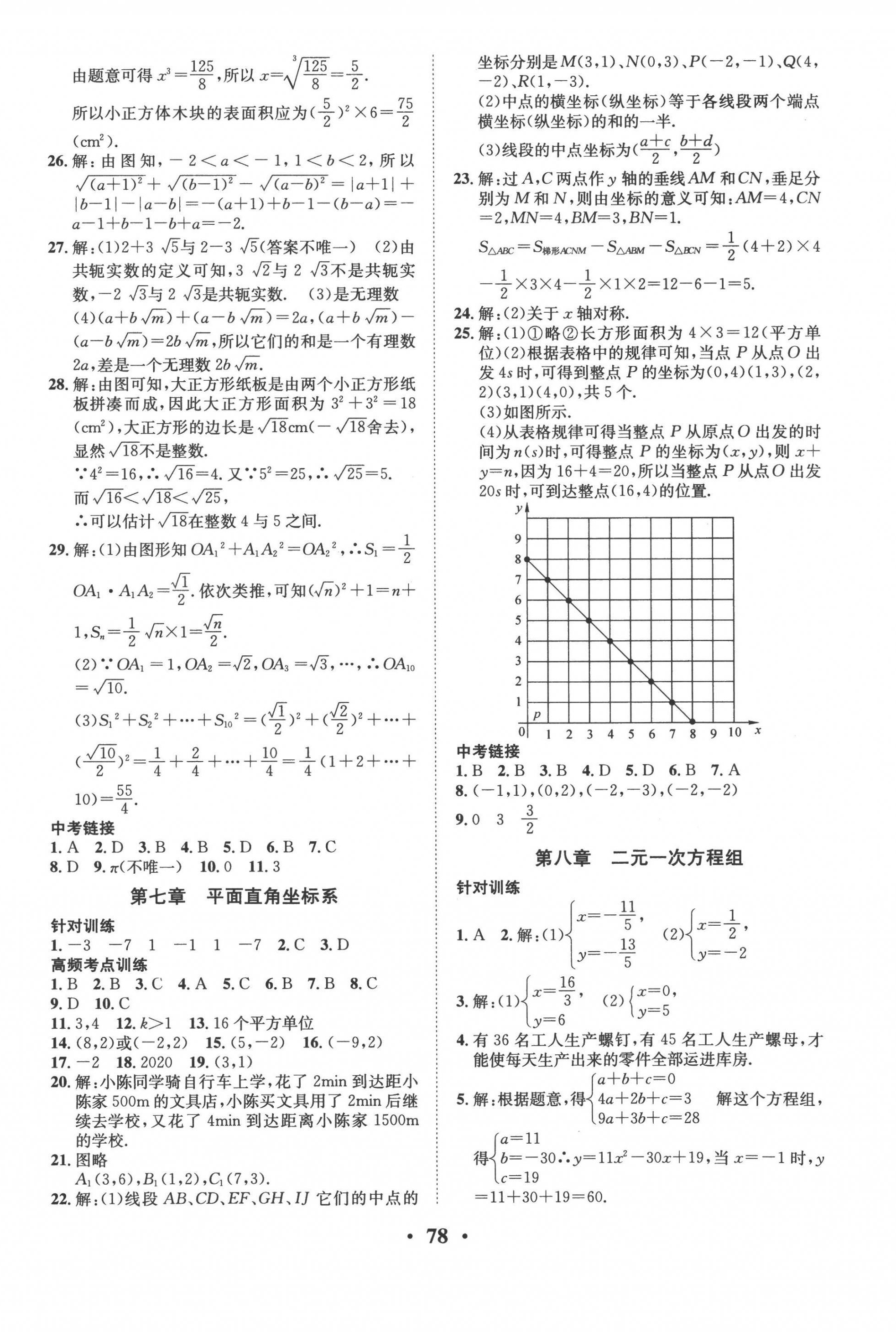 2022年暑假零距离七年级数学人教版 第2页