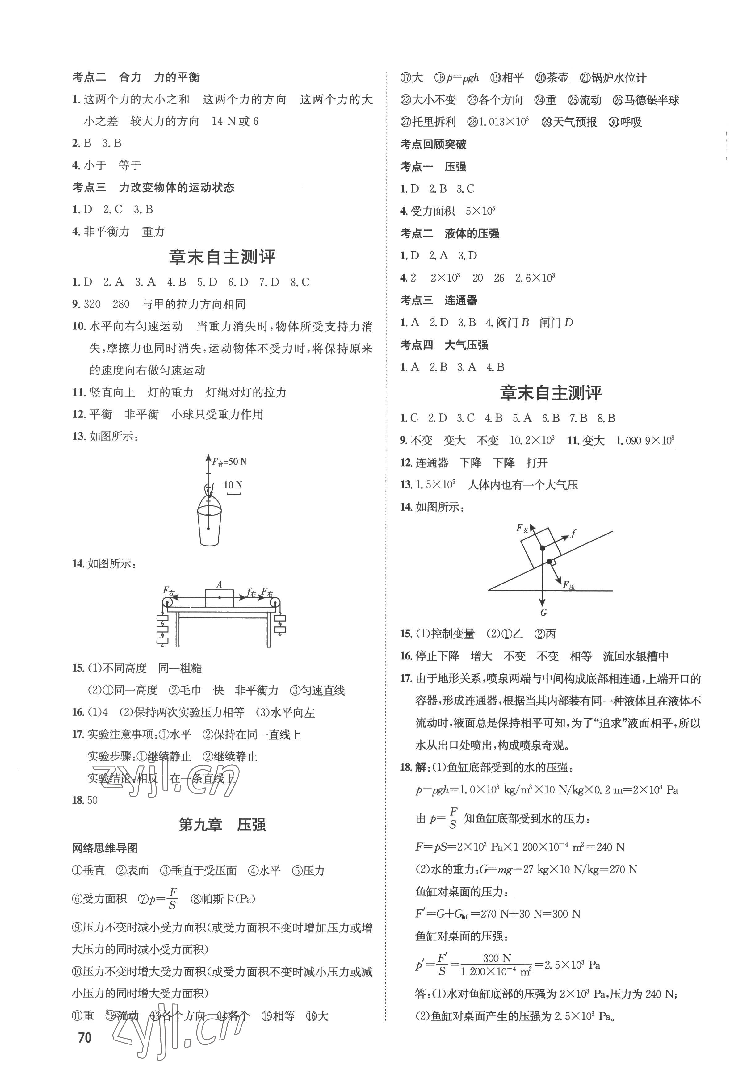 2022年鲁人泰斗假期好时光八升九年级物理J版 第2页