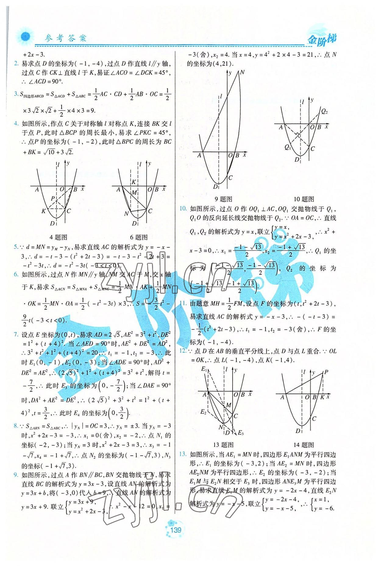 2022年金階梯課課練單元測九年級數(shù)學(xué)上冊人教版54制 第5頁