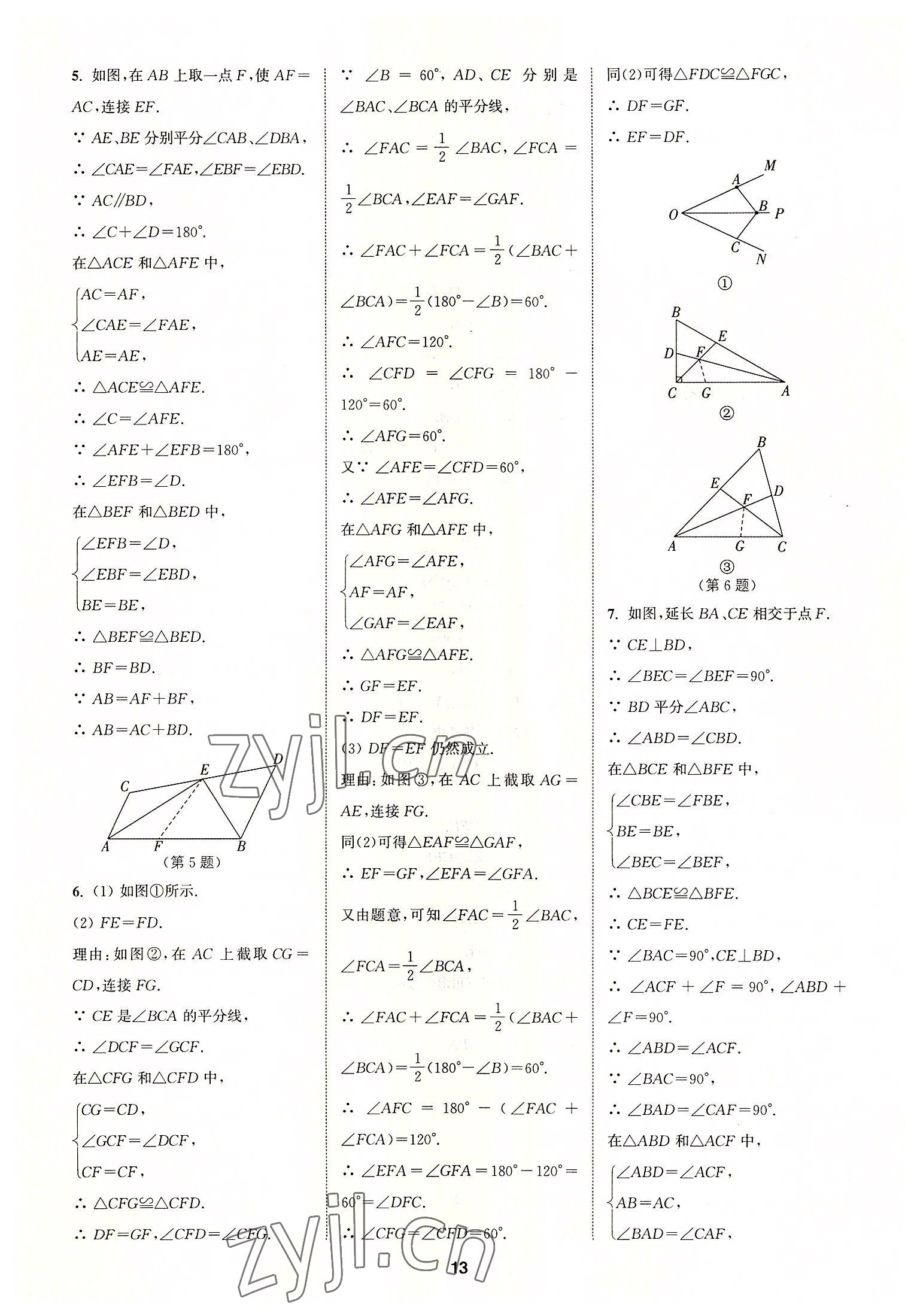 2022年拔尖特訓八年級數(shù)學上冊蘇科版 第13頁