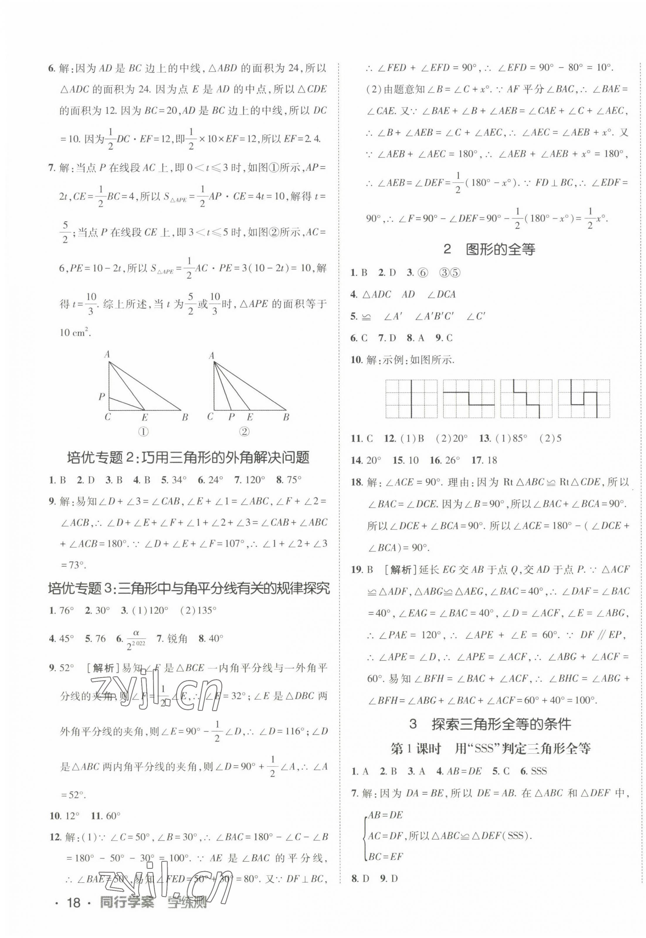 2022年同行學(xué)案七年級數(shù)學(xué)上冊魯教版54制 第3頁