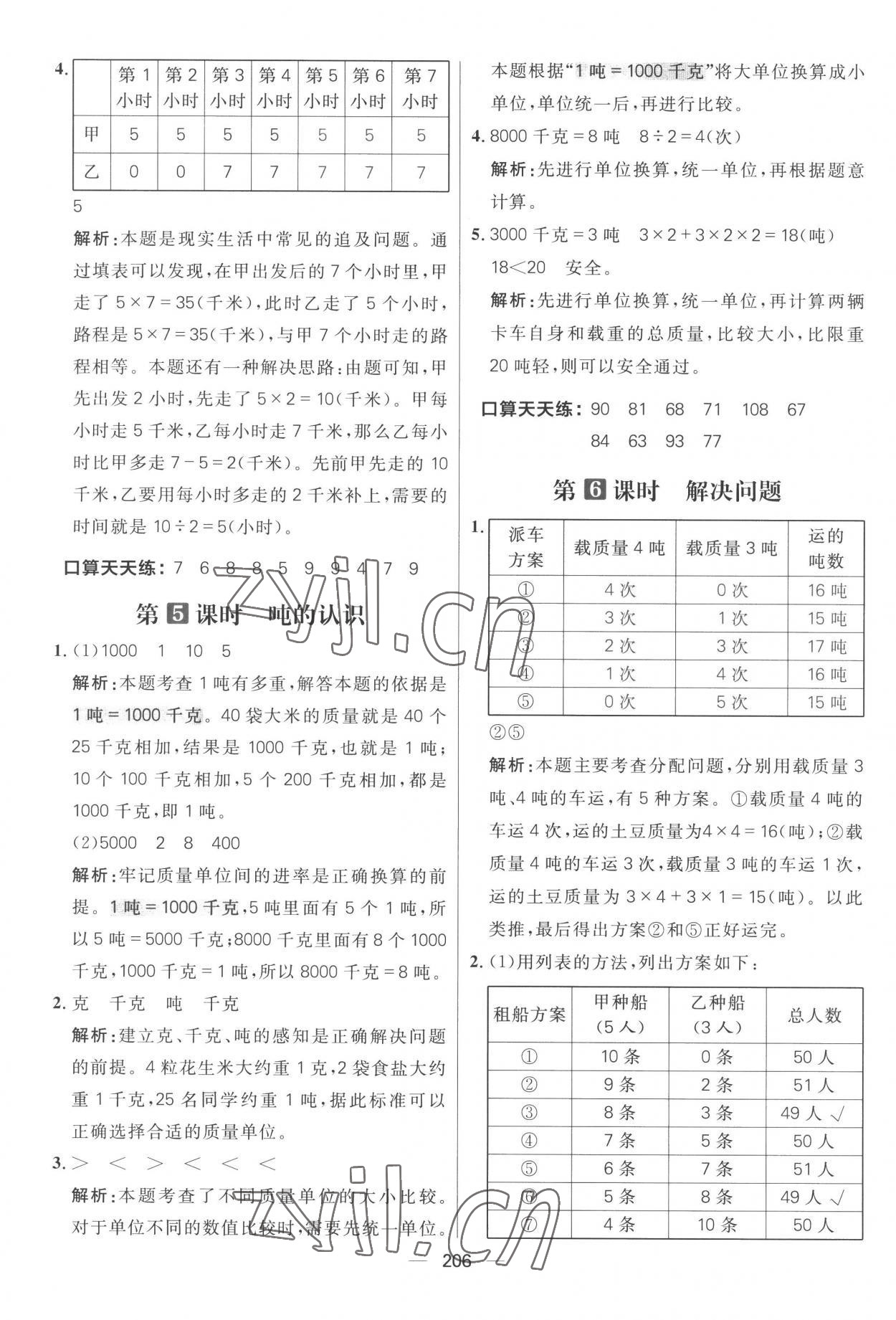 2022年核心素養(yǎng)天天練三年級數(shù)學(xué)上冊人教版 第10頁