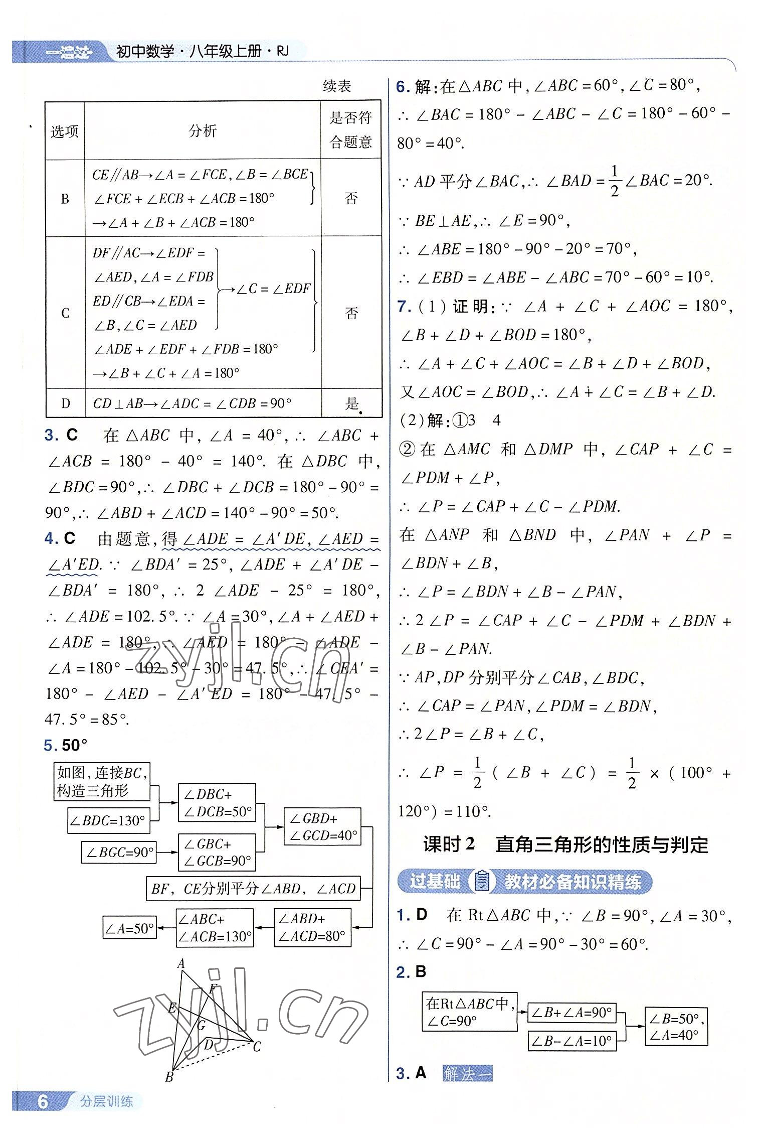 2022年一遍過八年級數(shù)學(xué)上冊人教版 第6頁