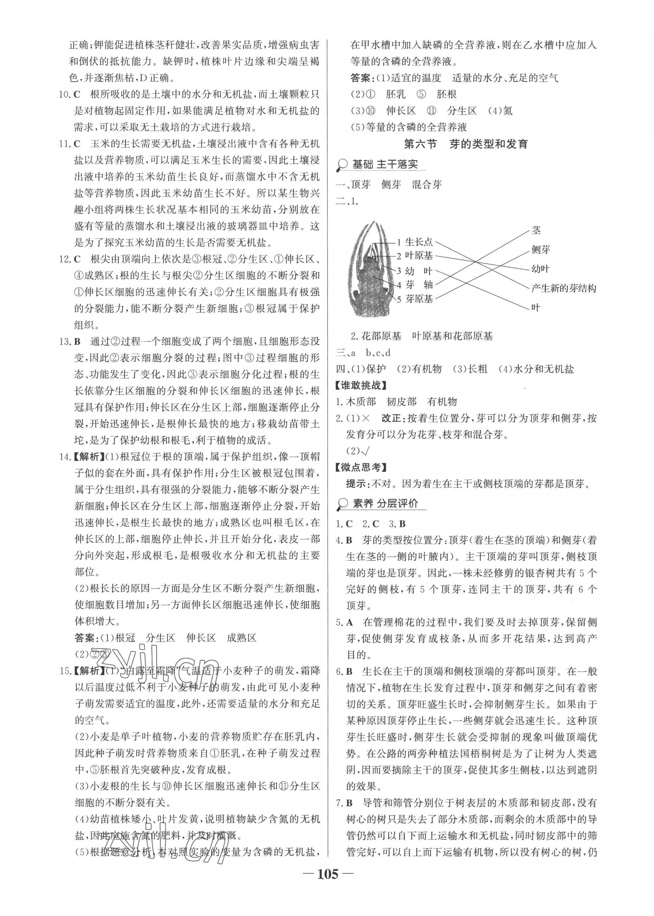 2022年世紀(jì)金榜金榜學(xué)案八年級(jí)生物上冊(cè)濟(jì)南版 第5頁(yè)