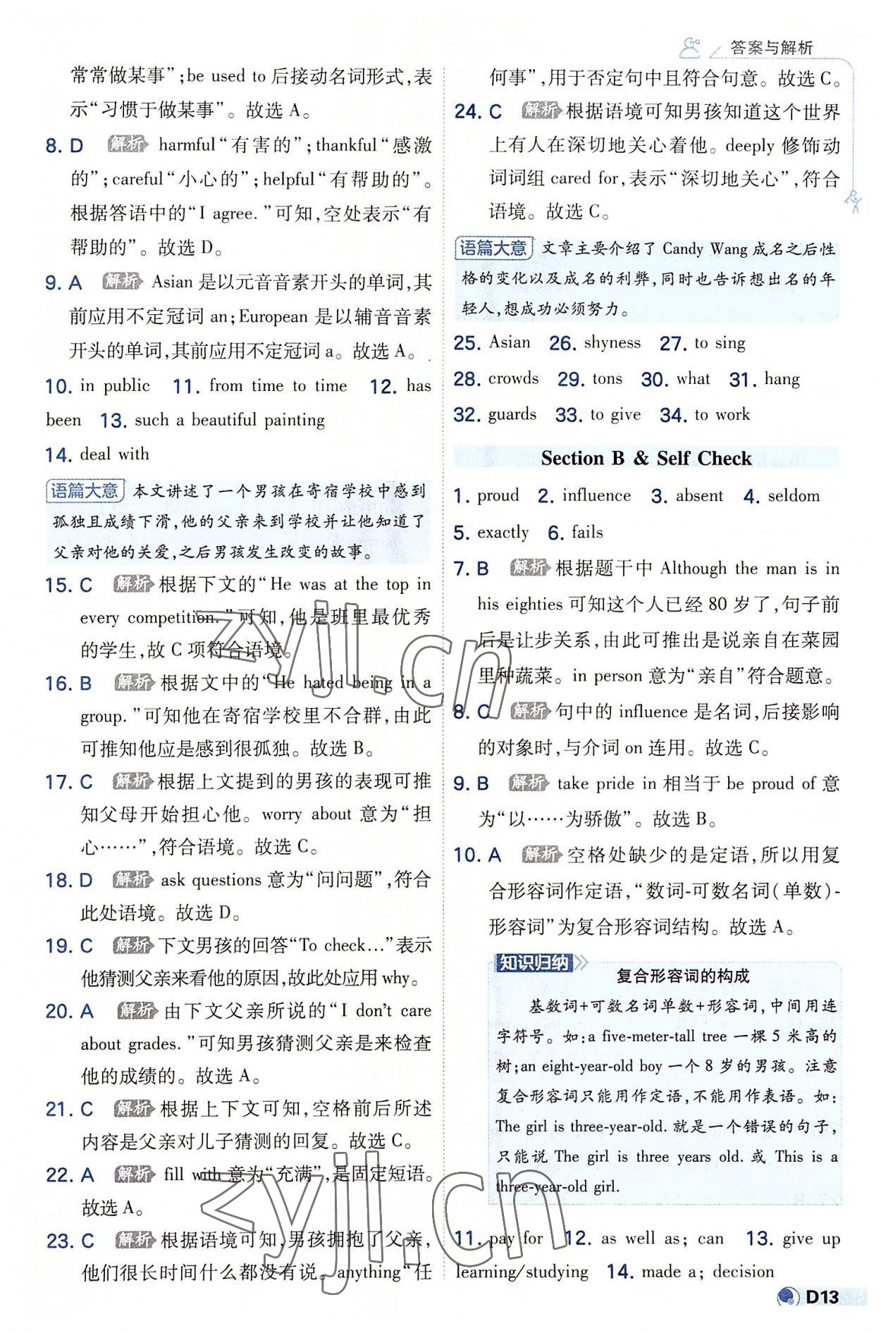 2022年少年班初中英語九年級全一冊人教版 第13頁