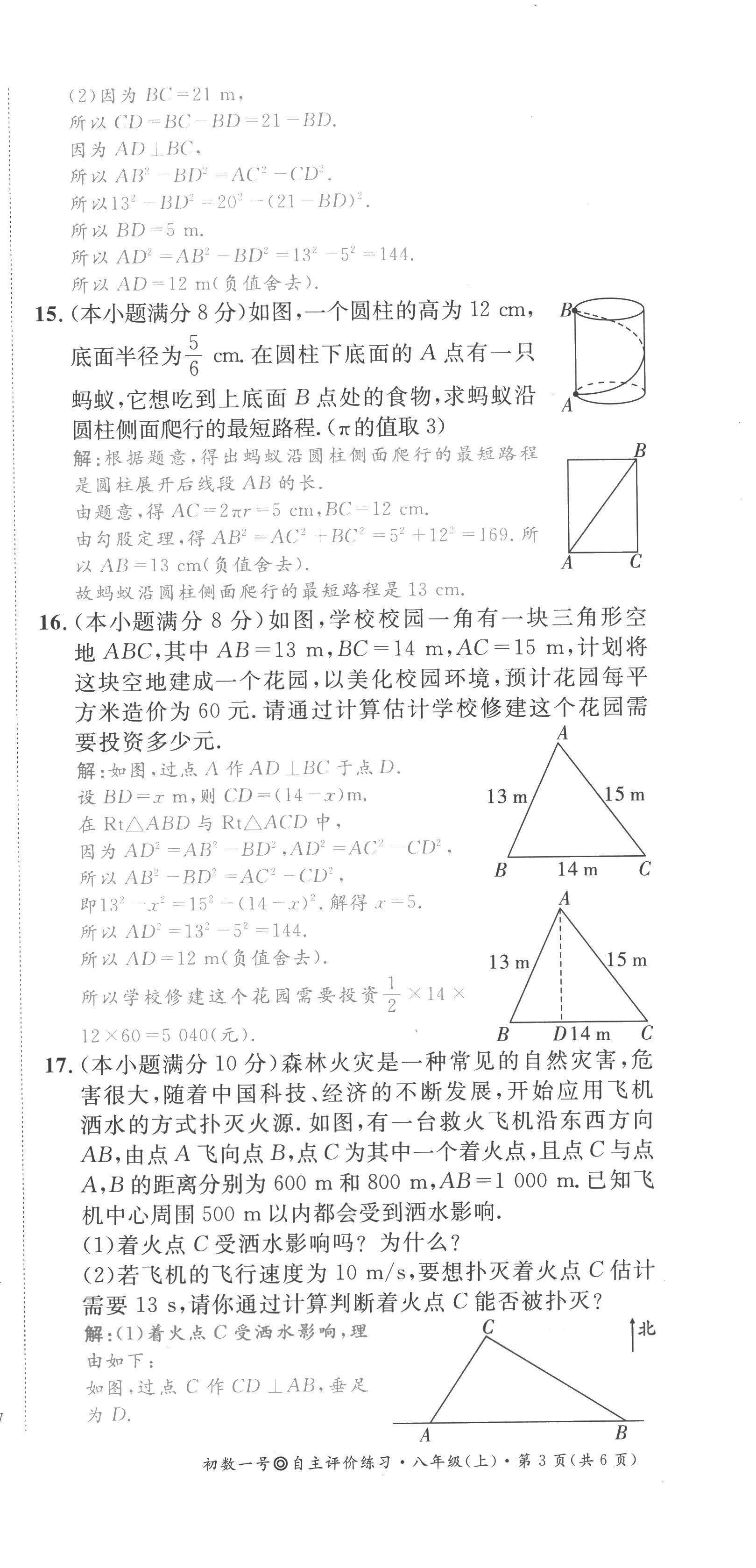 2022年課內(nèi)達(dá)標(biāo)同步學(xué)案初數(shù)一號(hào)八年級(jí)數(shù)學(xué)上冊(cè)北師大版 第3頁(yè)