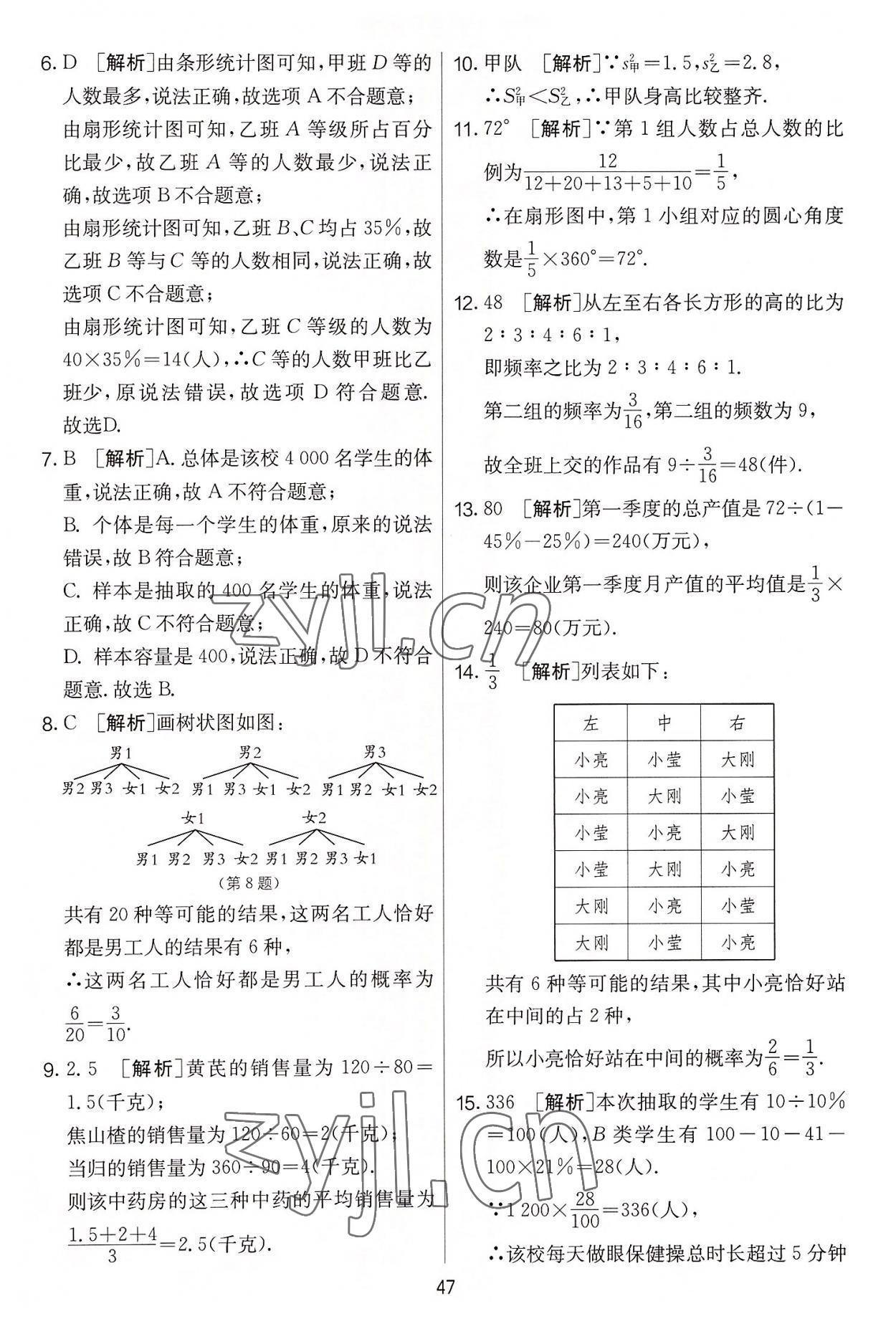 2022年實驗班提優(yōu)大考卷九年級數(shù)學(xué)上冊蘇科版 第47頁