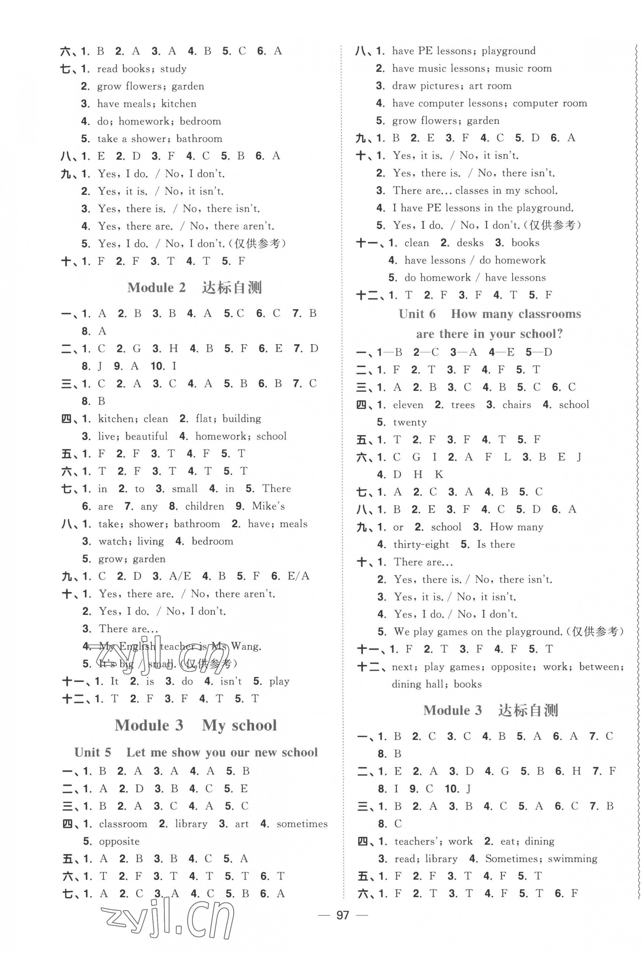 2022年陽光同學(xué)課時(shí)優(yōu)化作業(yè)四年級(jí)英語上冊教育科學(xué)版 第2頁