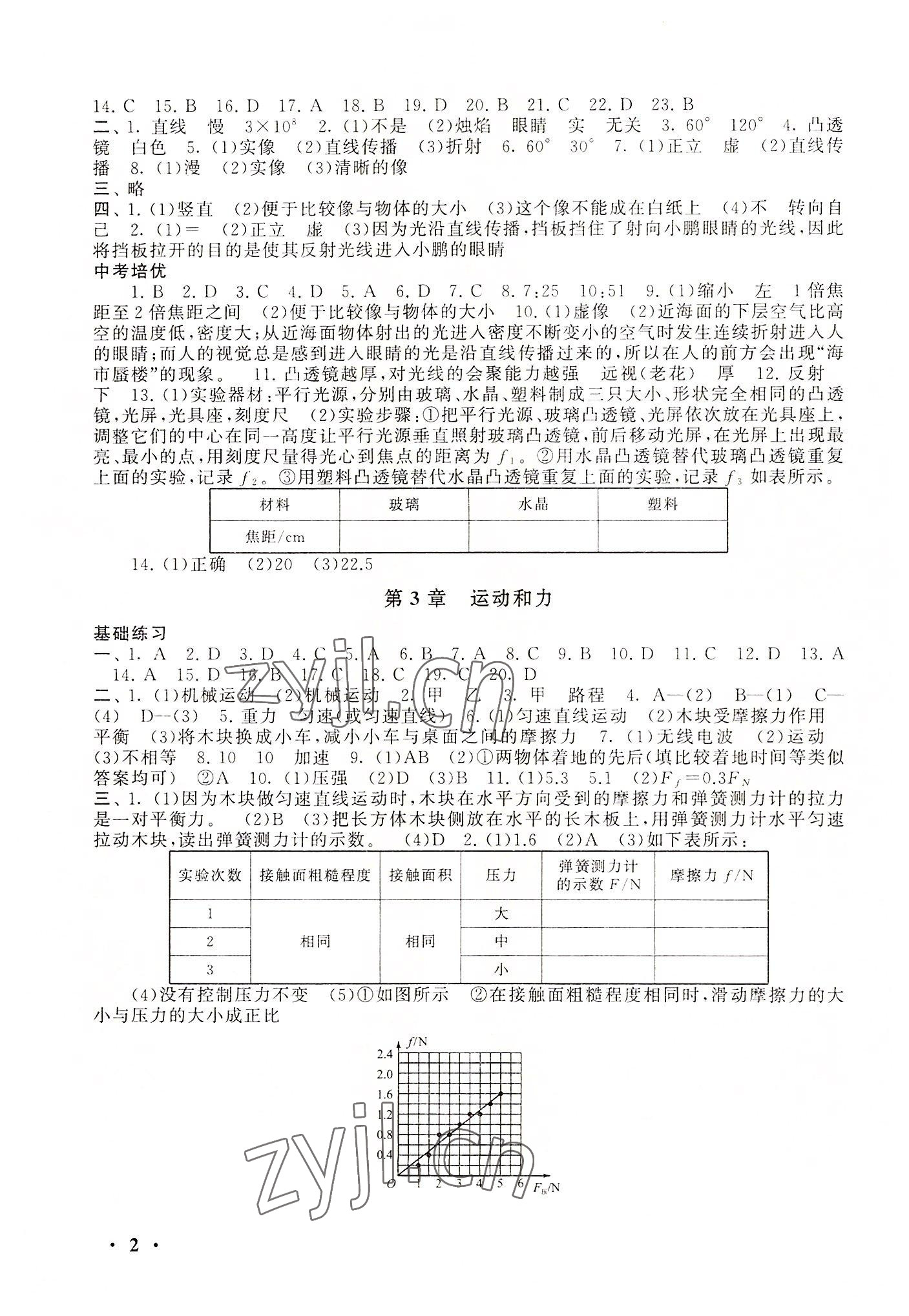 2022年暑假大串聯(lián)安徽人民出版社七年級科學(xué)浙教版 第2頁