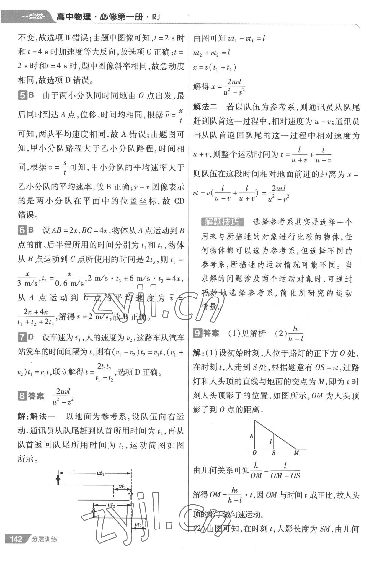 2022年一遍過高中物理必修第一冊人教版 第10頁