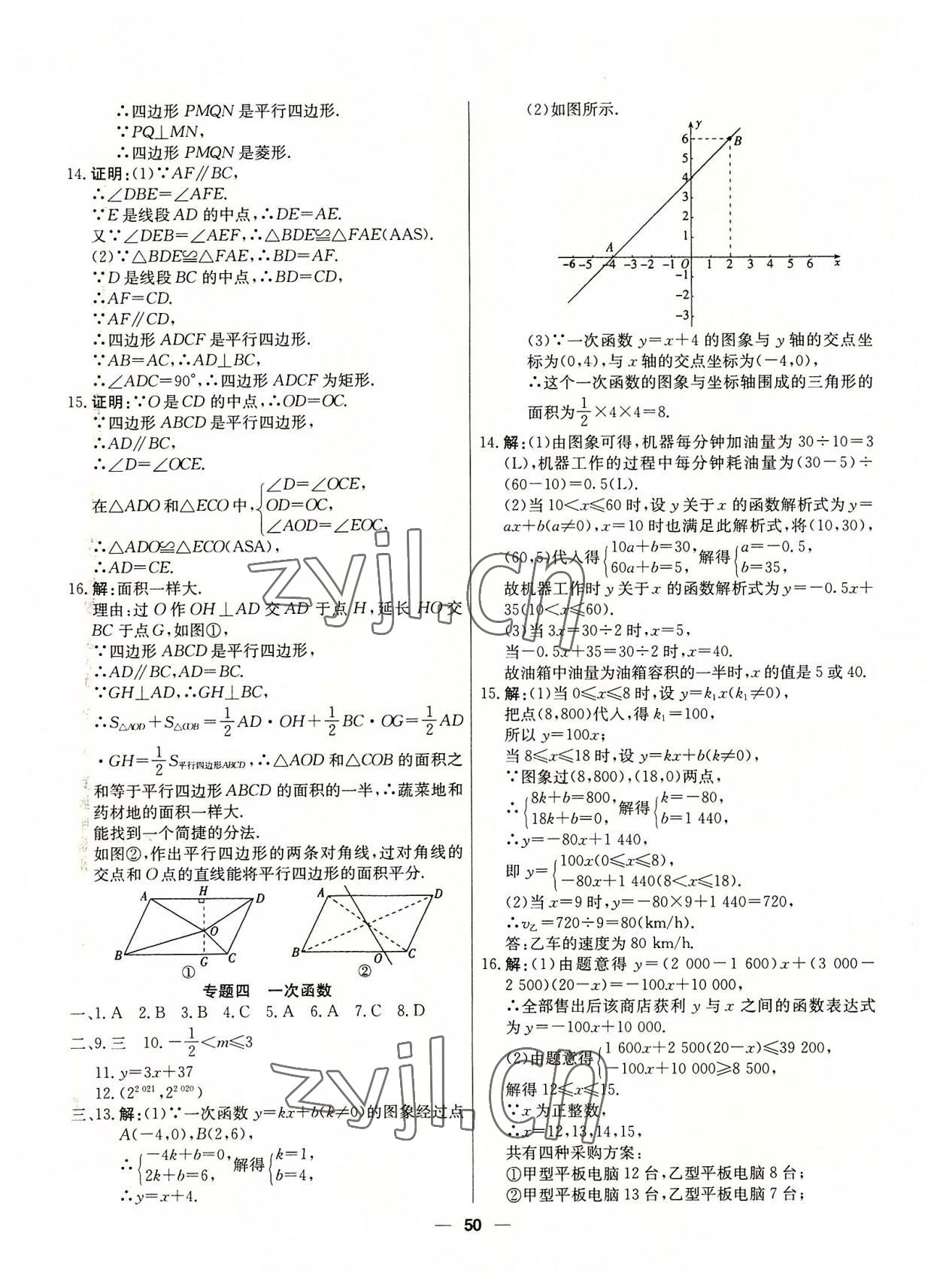 2022年自主學(xué)習(xí)贏在假期八年級(jí)數(shù)學(xué)人教版 第2頁(yè)