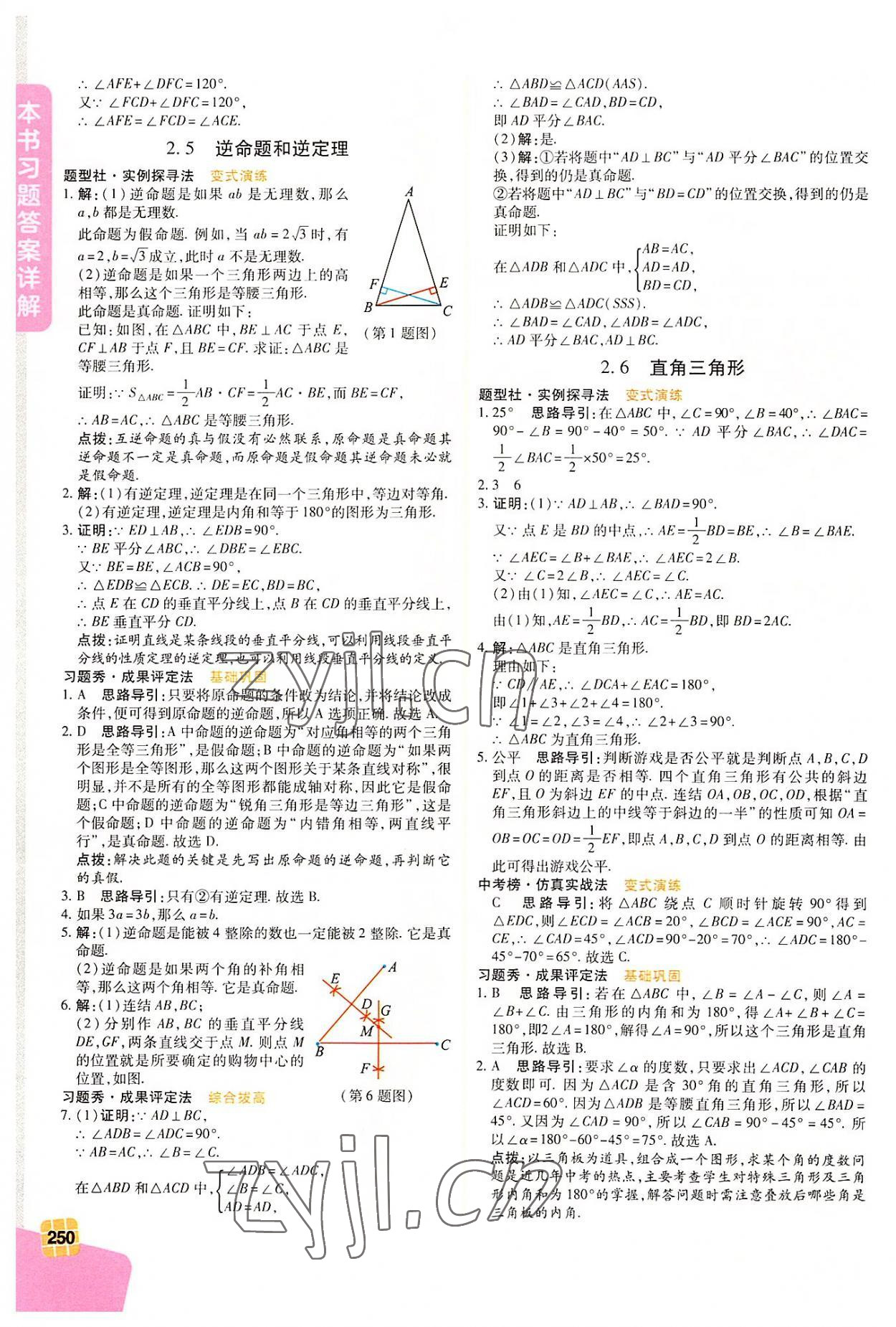 2022年倍速學(xué)習(xí)法八年級數(shù)學(xué)上冊浙教版 第12頁